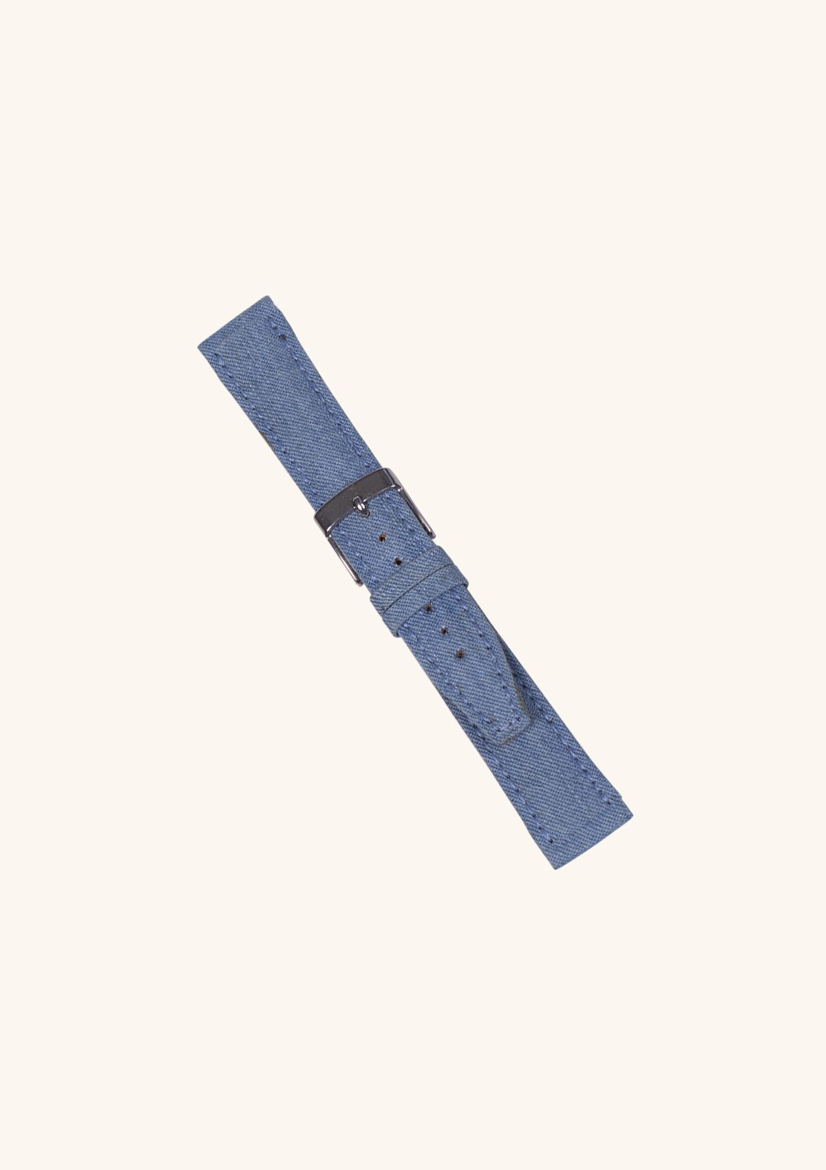 Stefano Bemer Watch Straps Cinturino Orologio Denim Light Wash 18mm