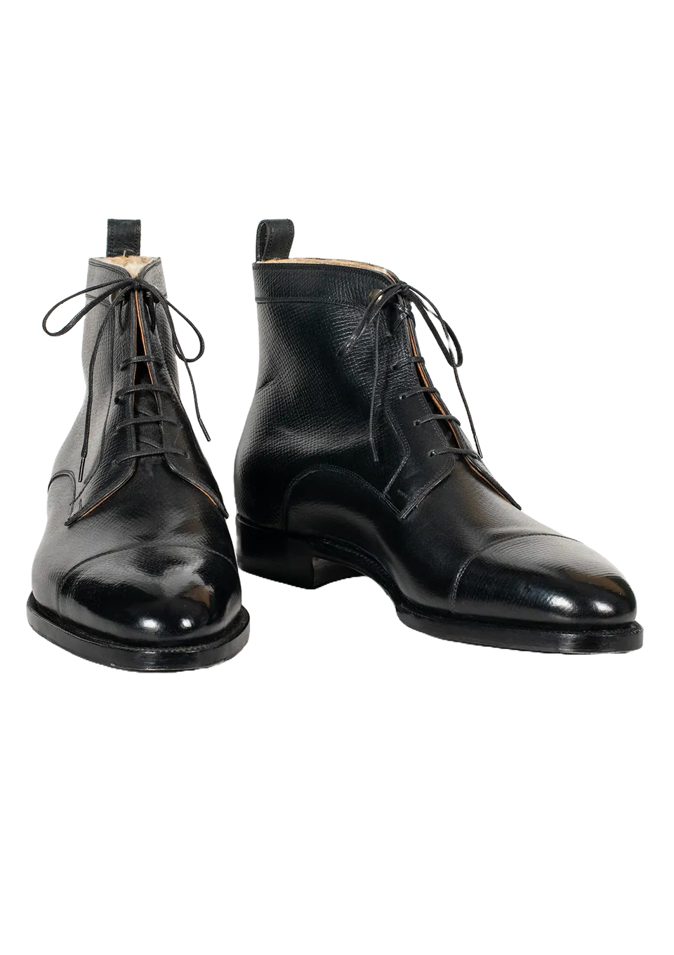 Stefano Bemer Boots Stivale C7850V3 Nero Pelle Misura 42