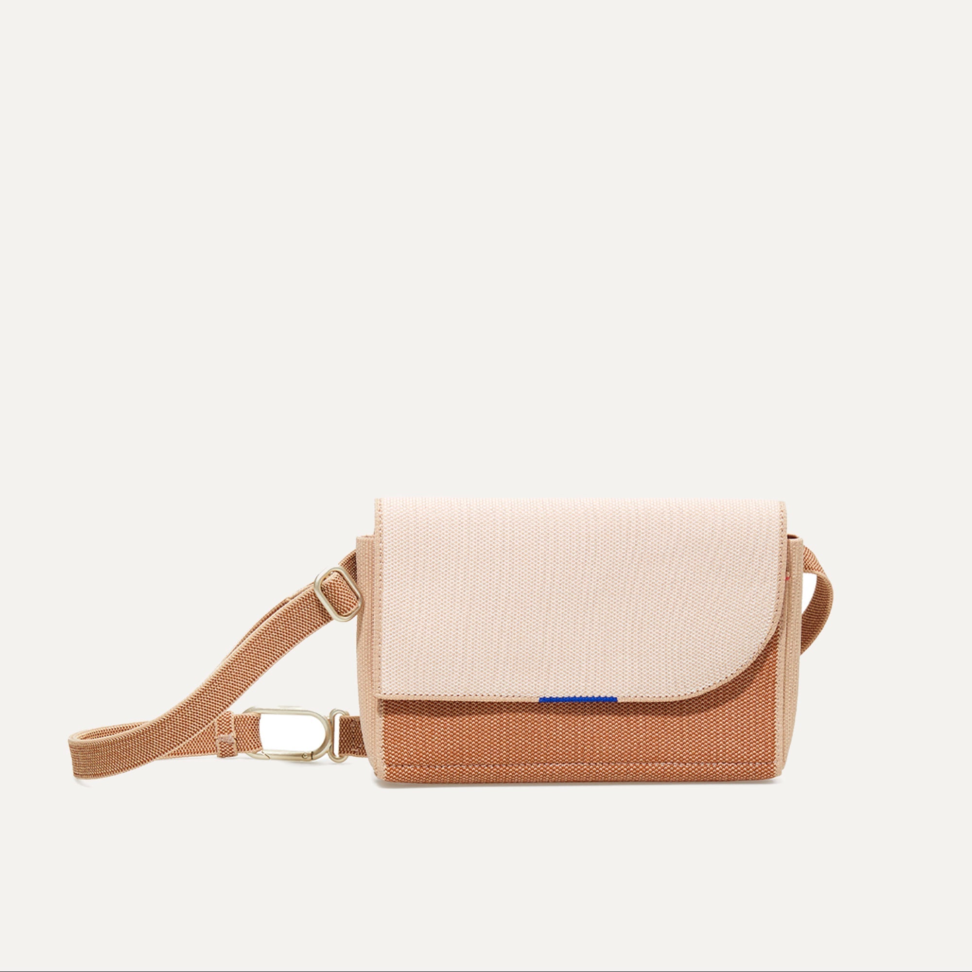 Rothy's The Belt Bag borsa tracolla beige e nera