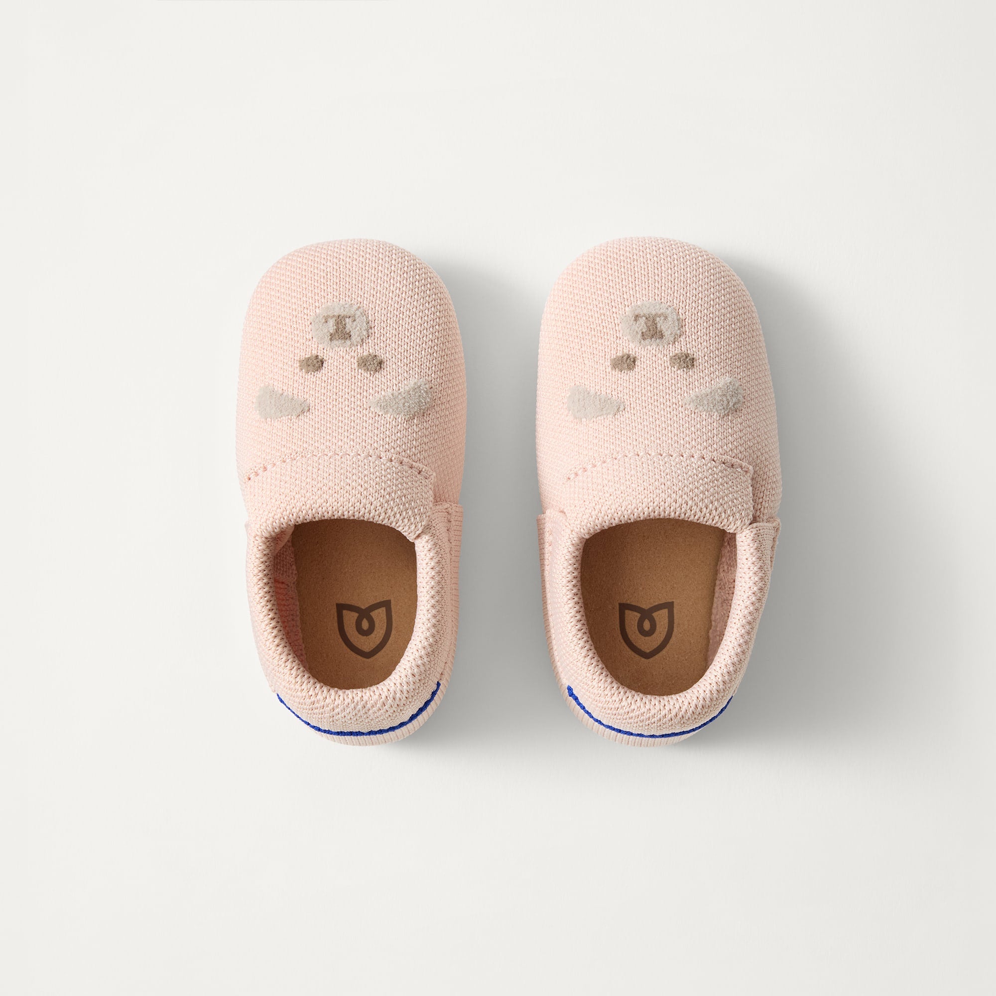 Rothy's Baby Moc scarpine Blush Teddy morbide 0-6 mesi