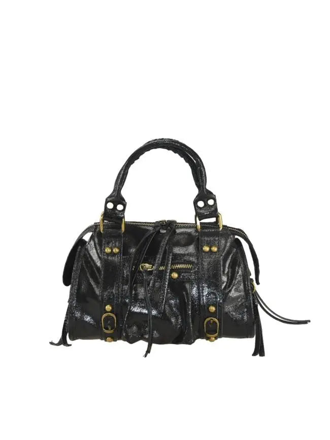 Sandro Barbera & Figli BABA29832 Borsa a Mano Nera Pelle Tracolla