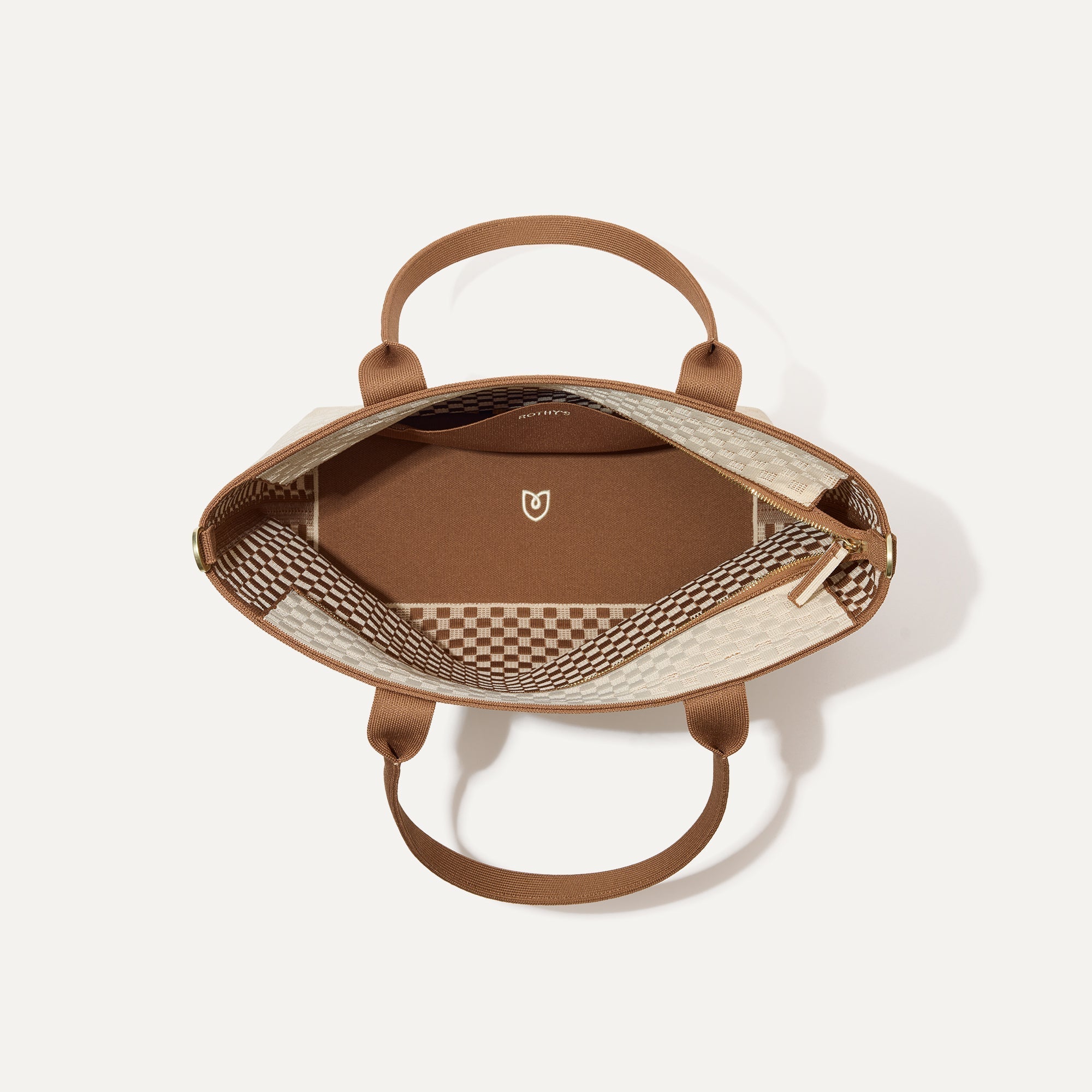Rothy's Tote Bags The Lightweight Zip Tote borsa Vanilla Wafer