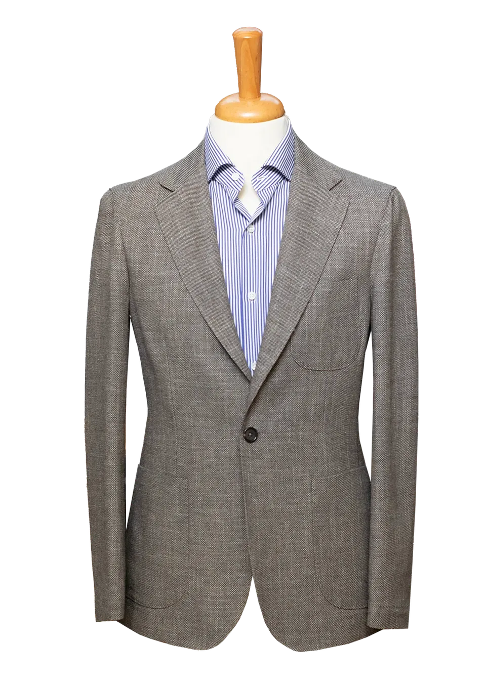 Stefano Bemer Overshirt Giacca Grigia SV4504 Lana