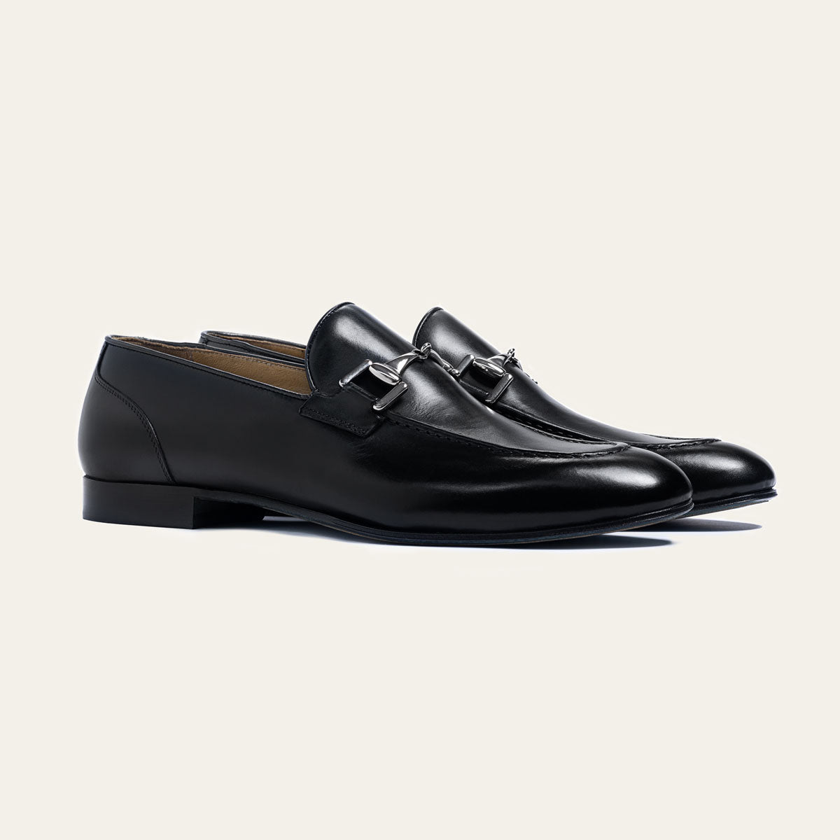 Dellovo Ieranto mocassino morsetto nero-montecarlo
