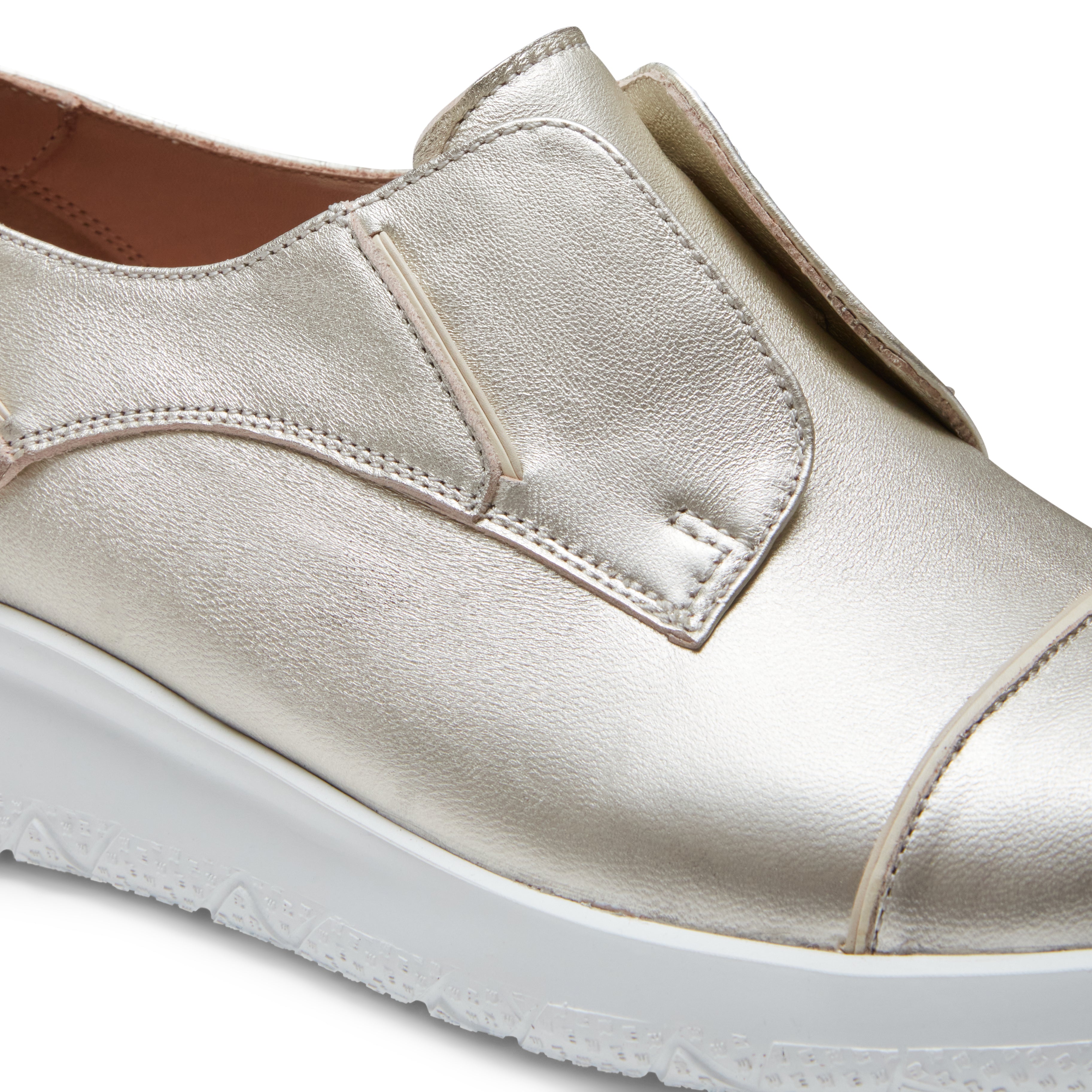 F.lli Rossetti 77194 Sneaker Pelle Donna Sabbia Metallizzata