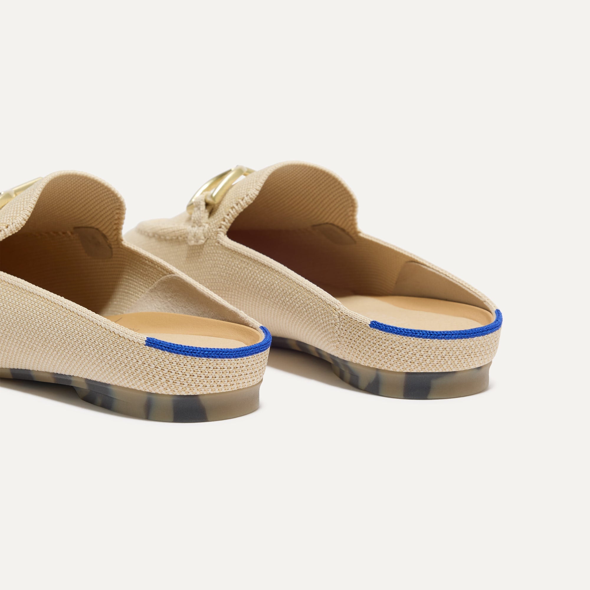 Rothy's Double Bit Loafer Mule mocassini sandstone