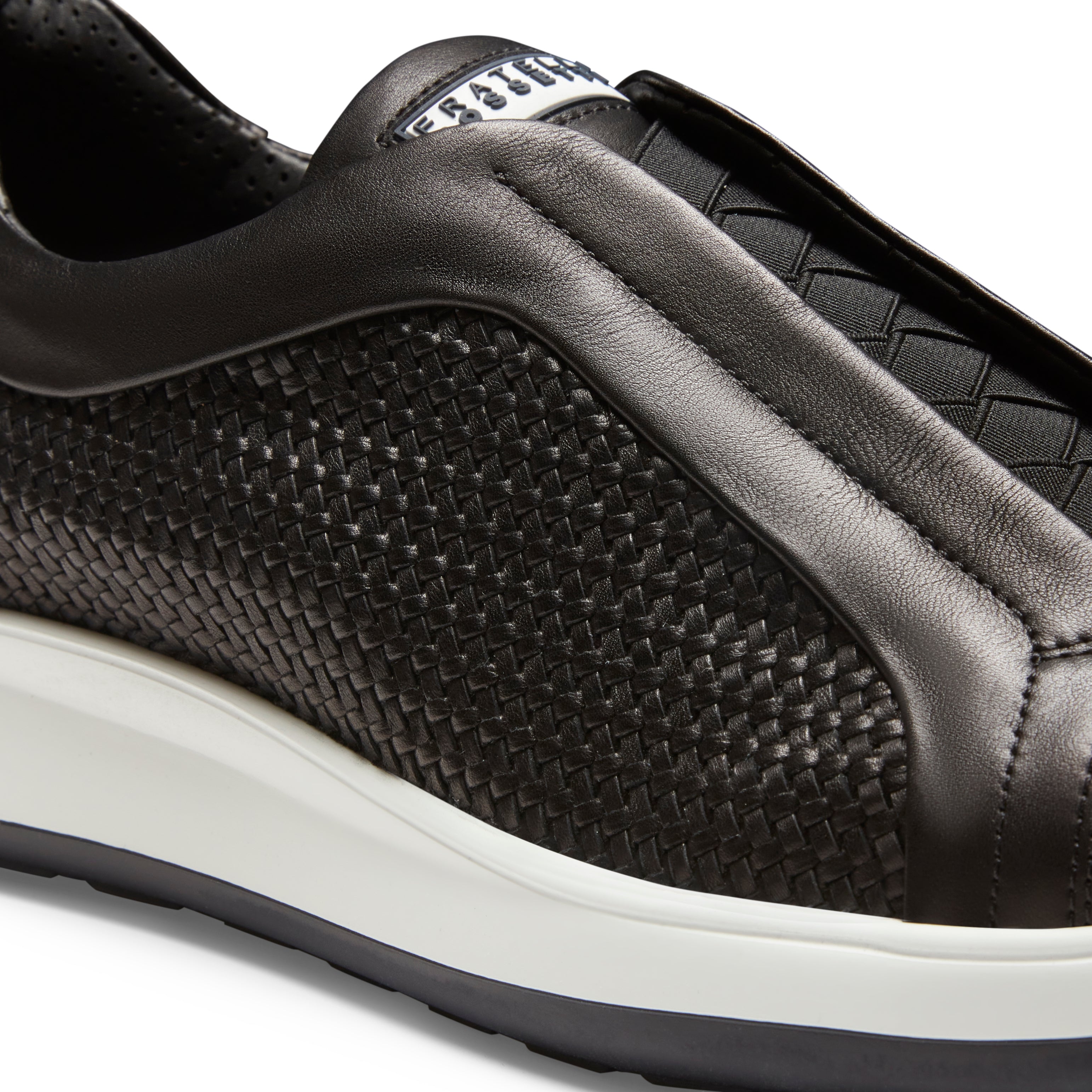 F.lli Rossetti 47237 Sneaker Pelle Uomo E.Nero Elastici