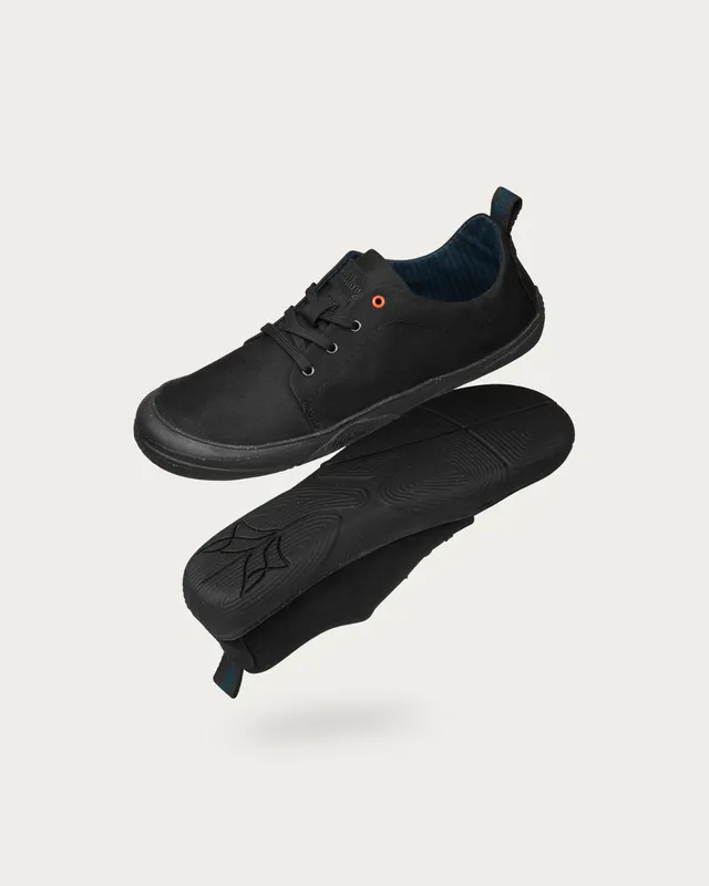 Wildling Shoes Fundois scarpe barefoot nere EU 36-48