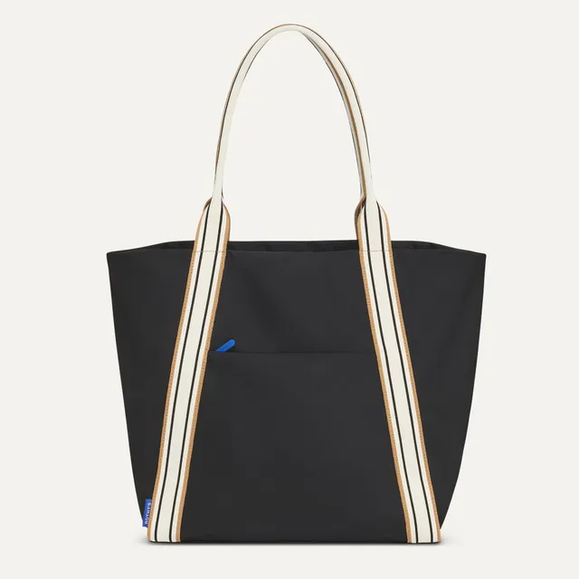 Rothy's The Travel Tote borsa viaggio Ink nera laptop 16"