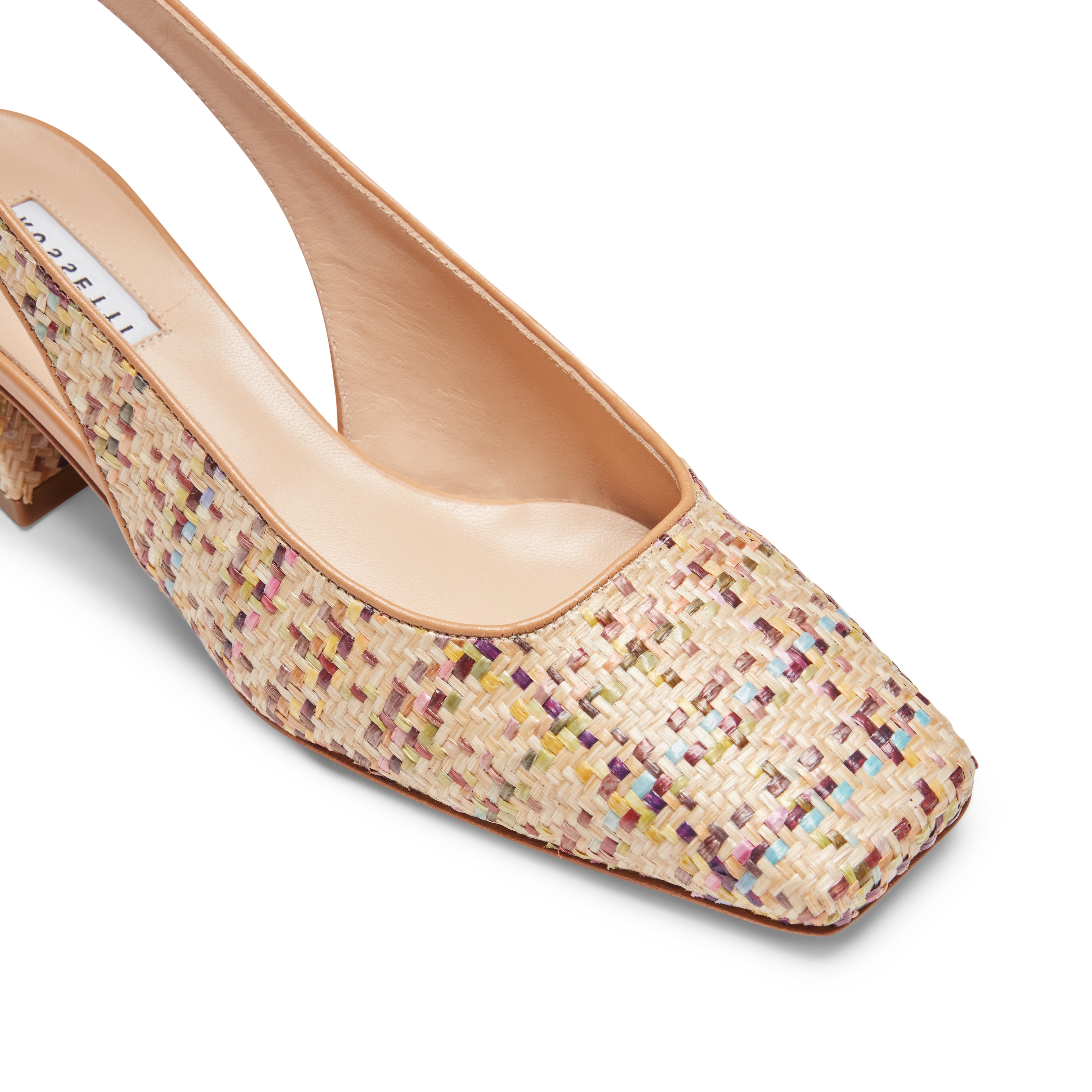 F.lli Rossetti 68231 Sandali Slingback Donna Multicolor Tessuto