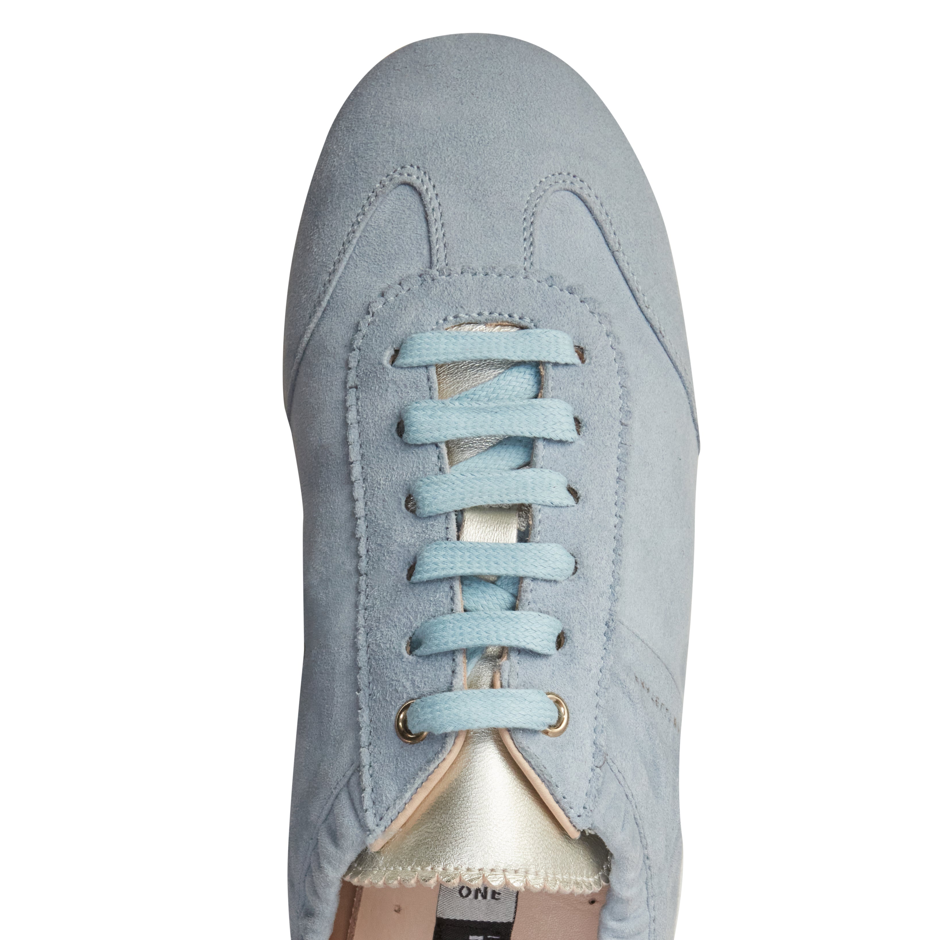 F.lli Rossetti 77224 Sneaker Donna Camoscio Celeste