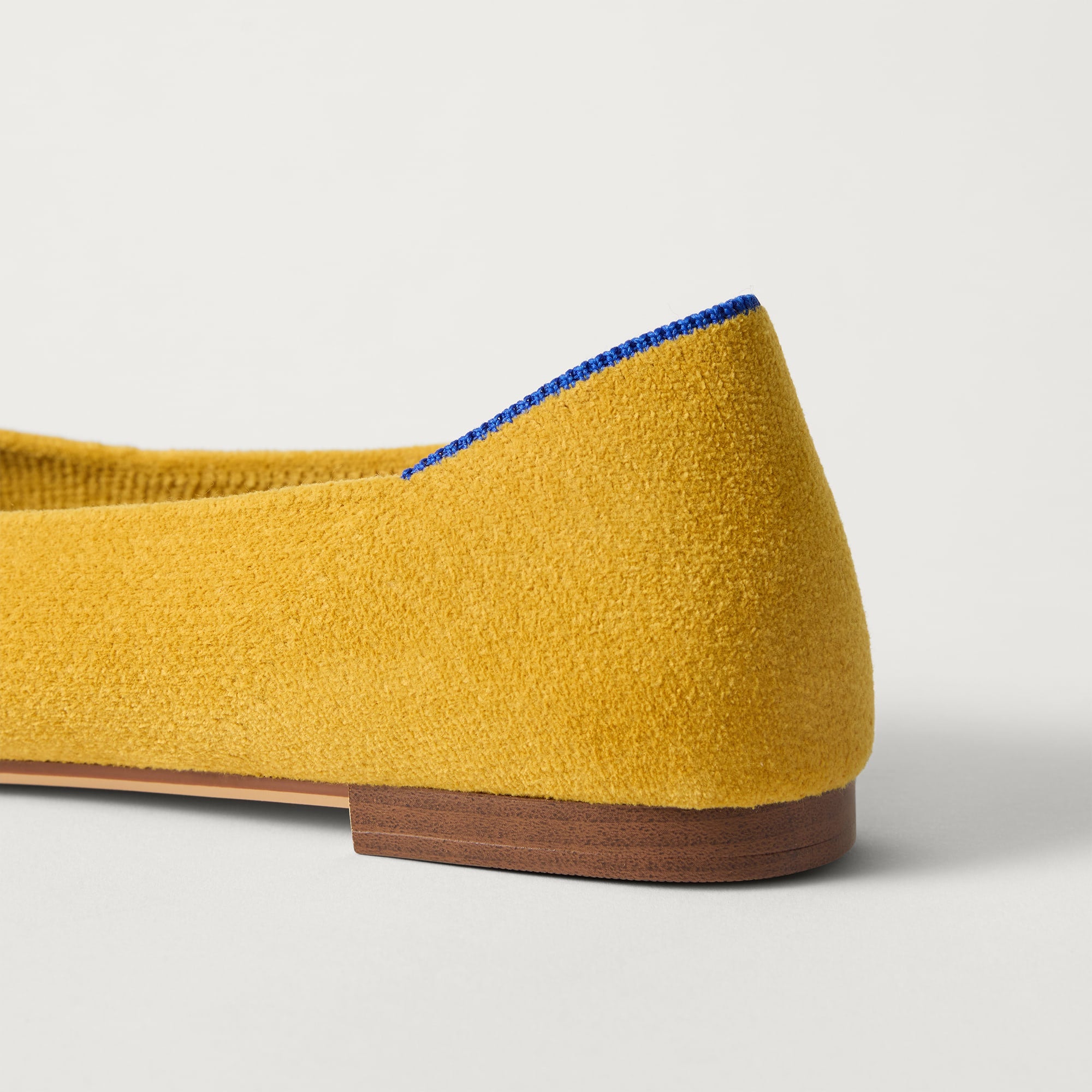 Rothy's The Point III ballerine giallo senape ReVelvet Saffron