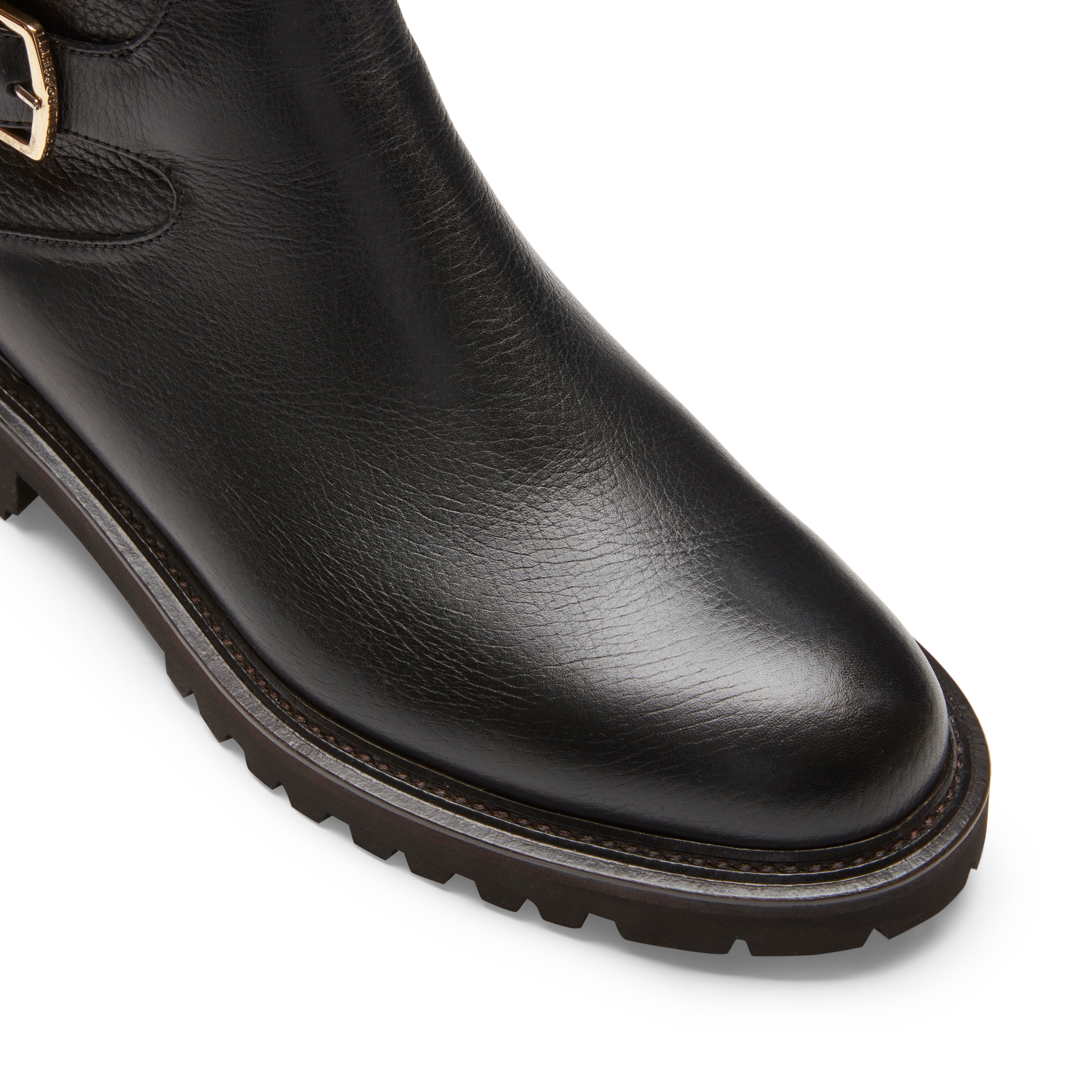 F.lli Rossetti Shoes Woman 77312 Stivaletto Nero Doppia Fibbia