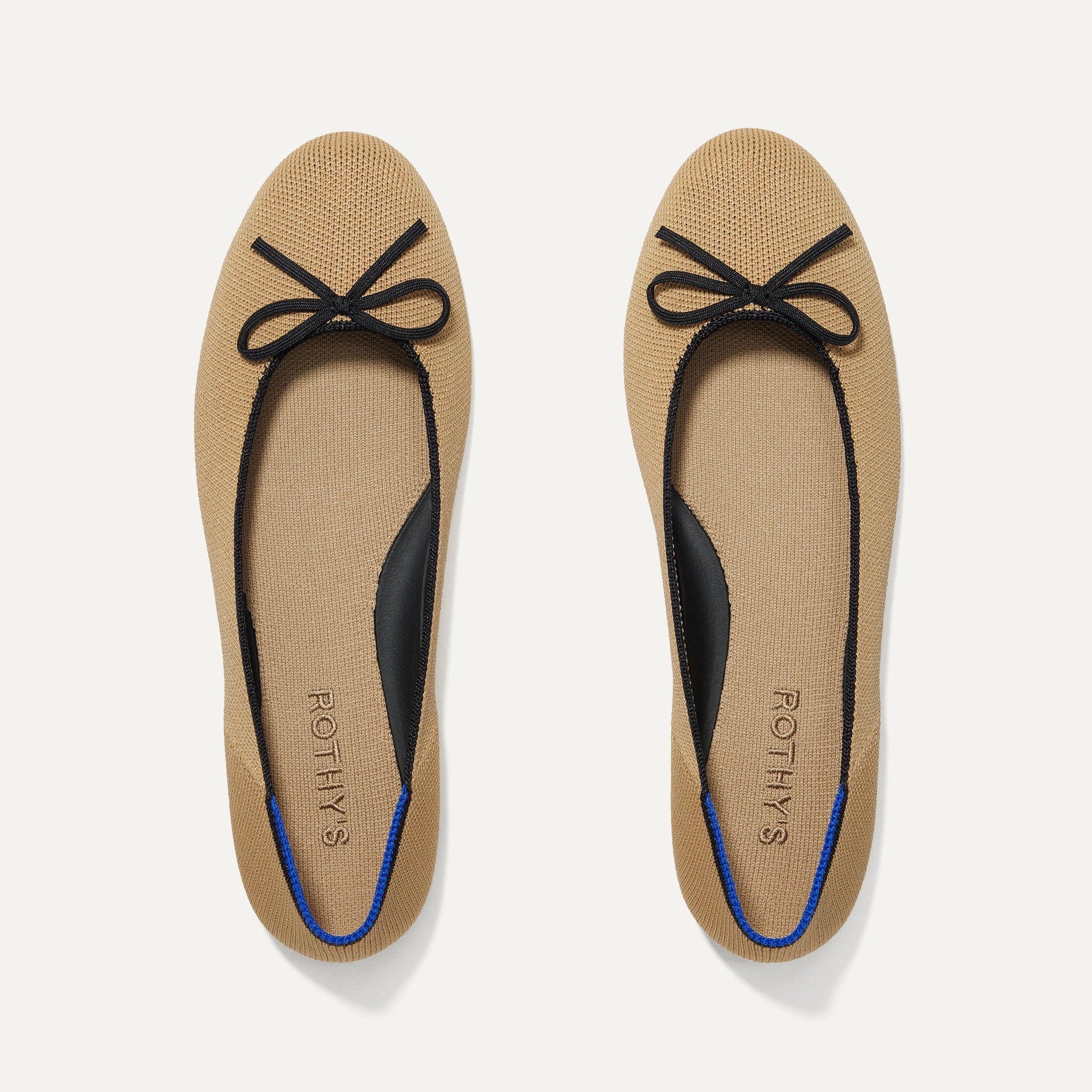 Rothy's The Ballet Flat ballerine Glamour Red punta tonda