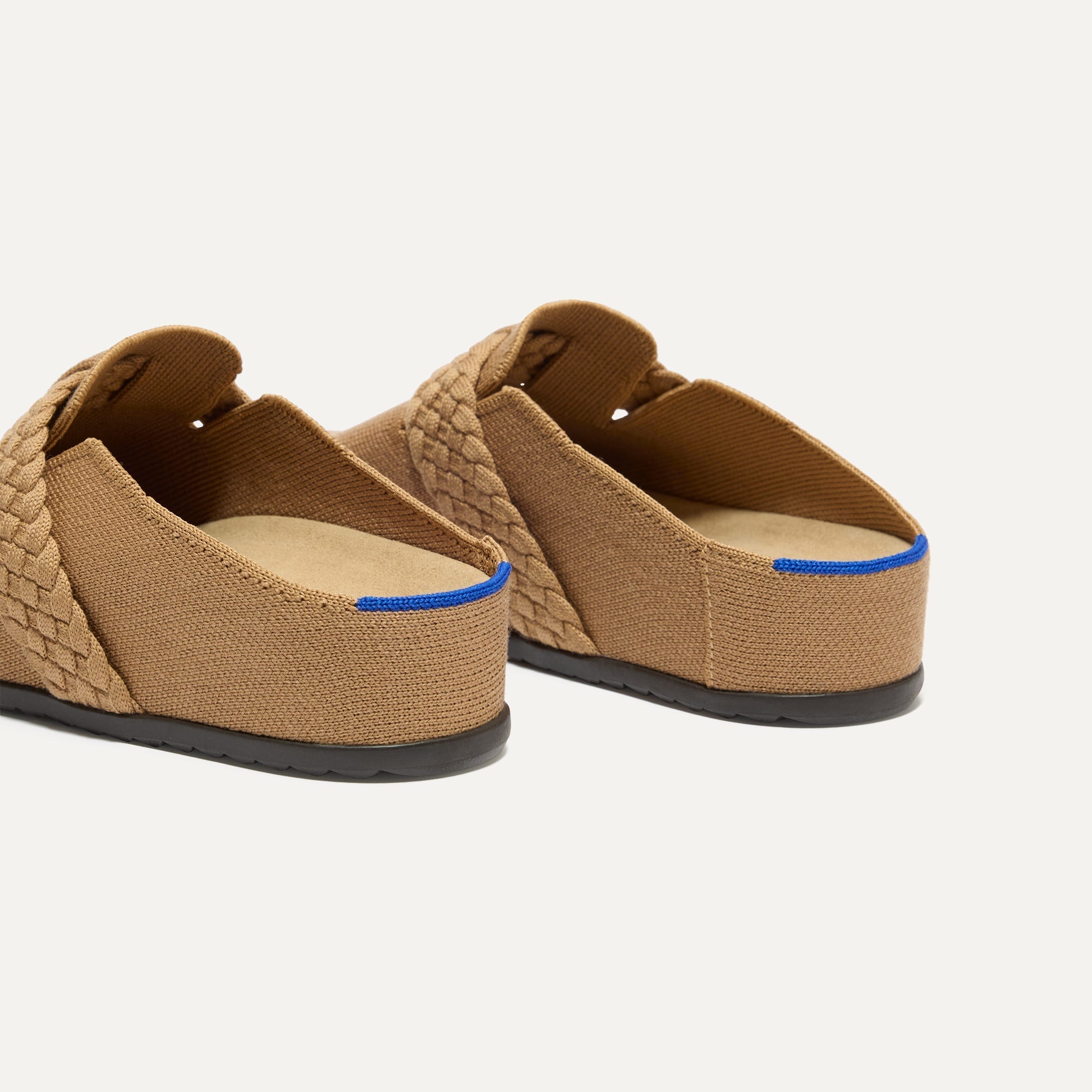 Rothy's The Braid Clog zoccoli donna Butternut lana merino
