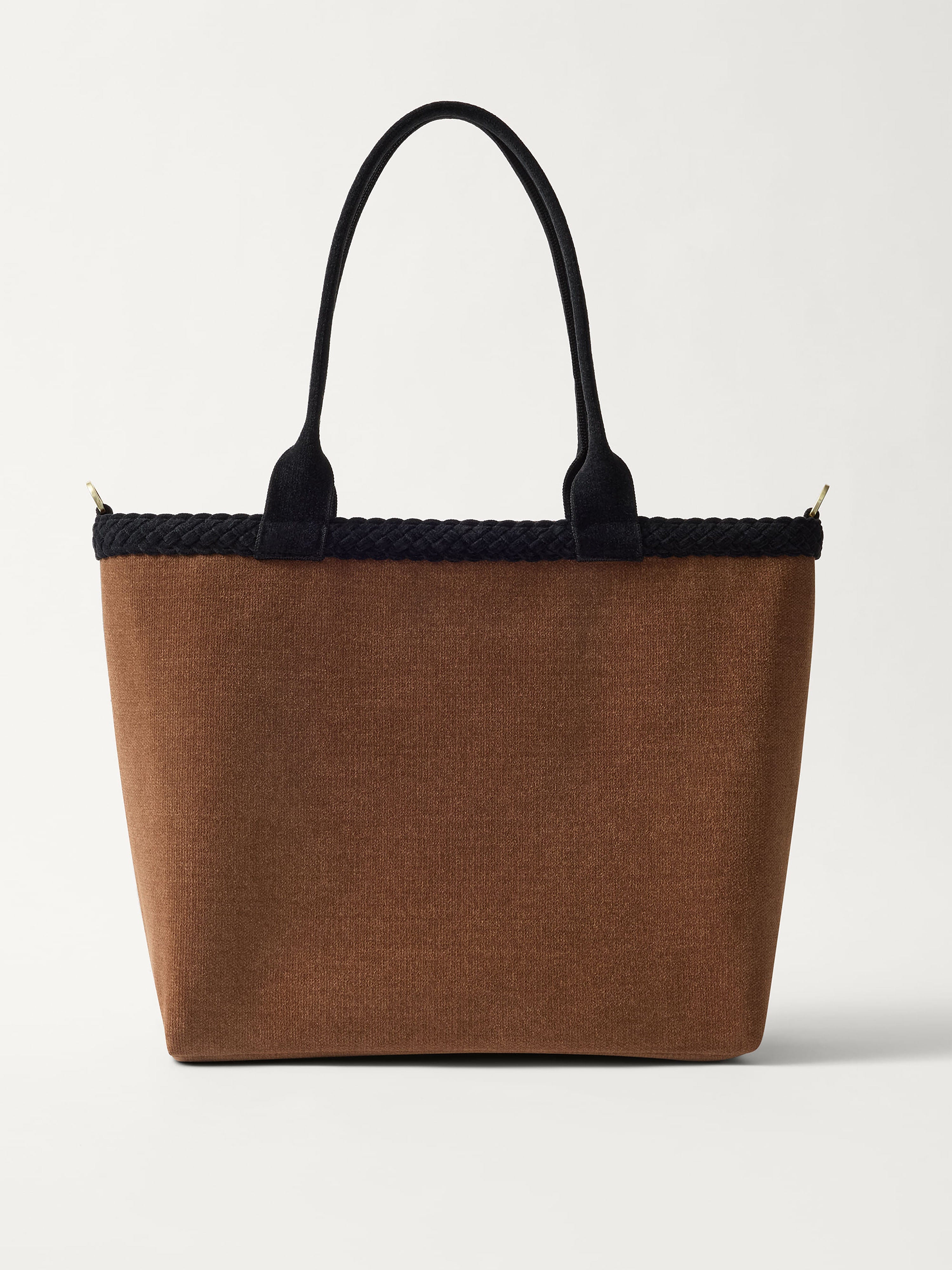 Rothy's The Lightweight Zip Tote borsa tote ReVelvet Cinnamon marrone