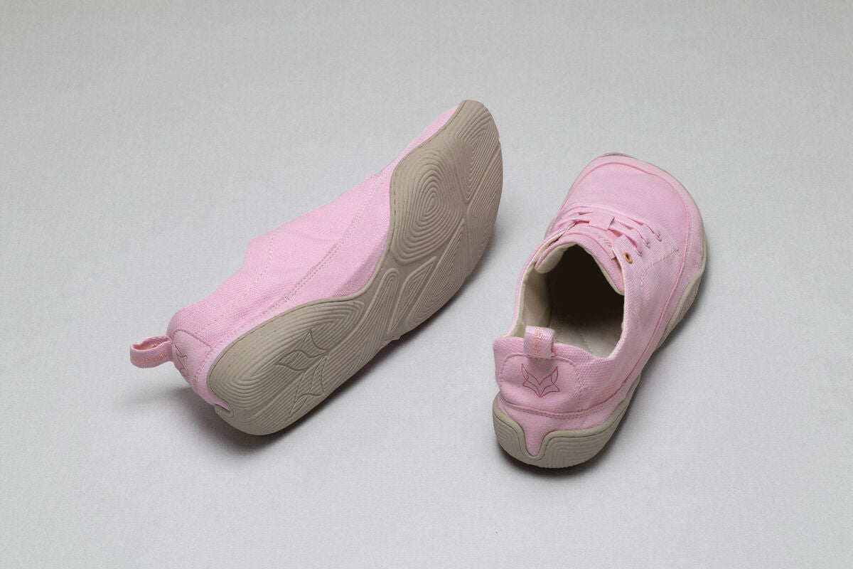 Wildling Prunus scarpe barefoot cotone rosa chiaro