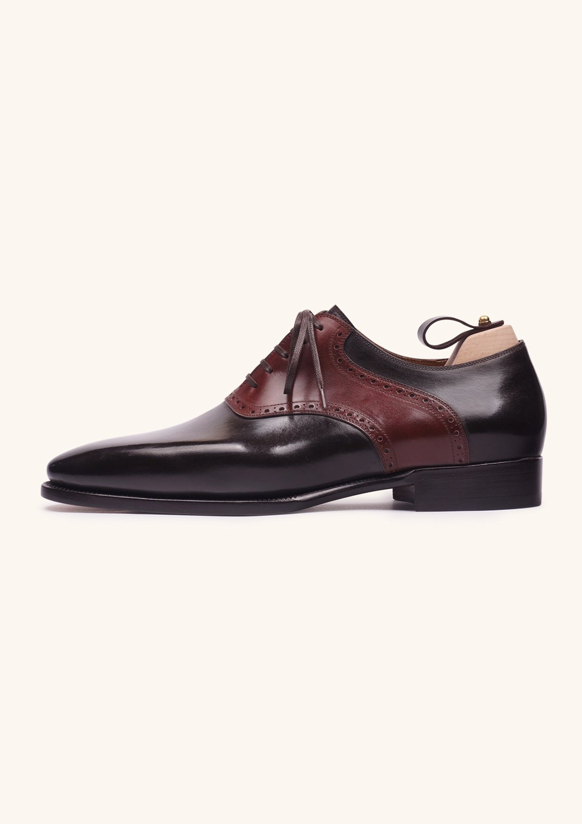 Stefano Bemer Oxfords C6610 stringate marrone 43 cuoio