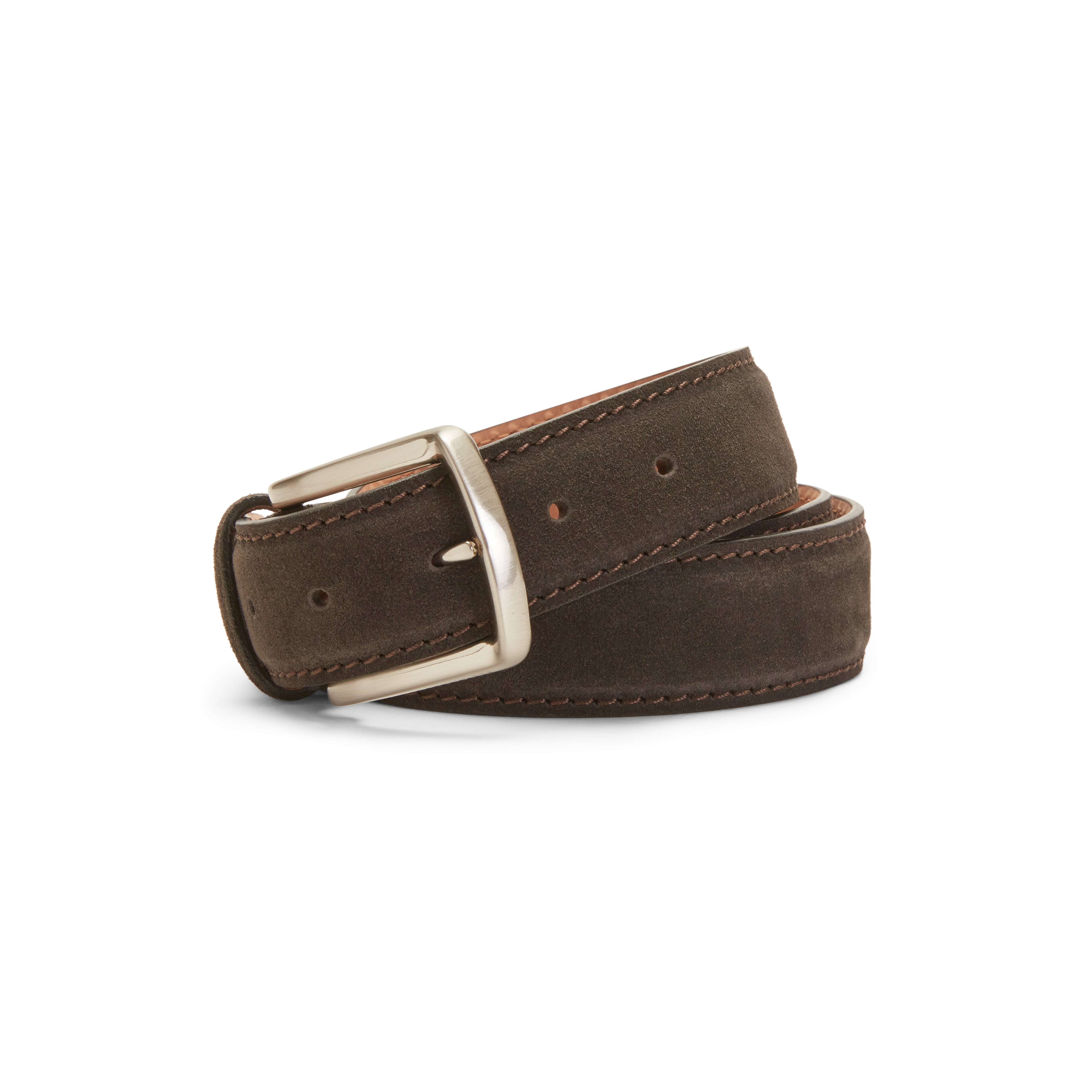 F.lli Rossetti 97476 Cintura Uomo Cacao in Suede