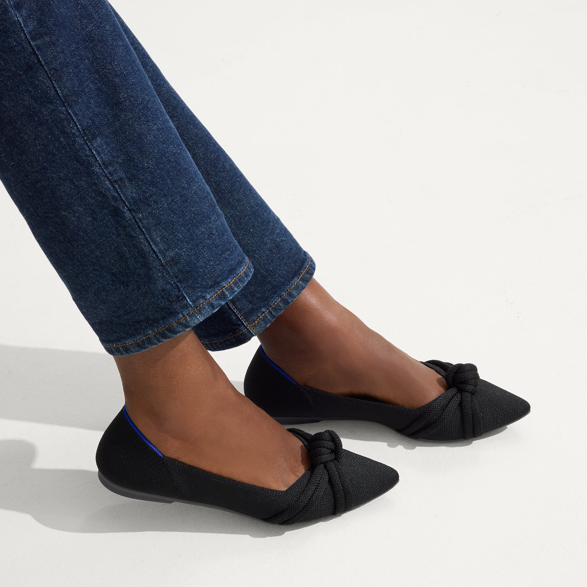Rothy's The Knot Point II ballerine Black