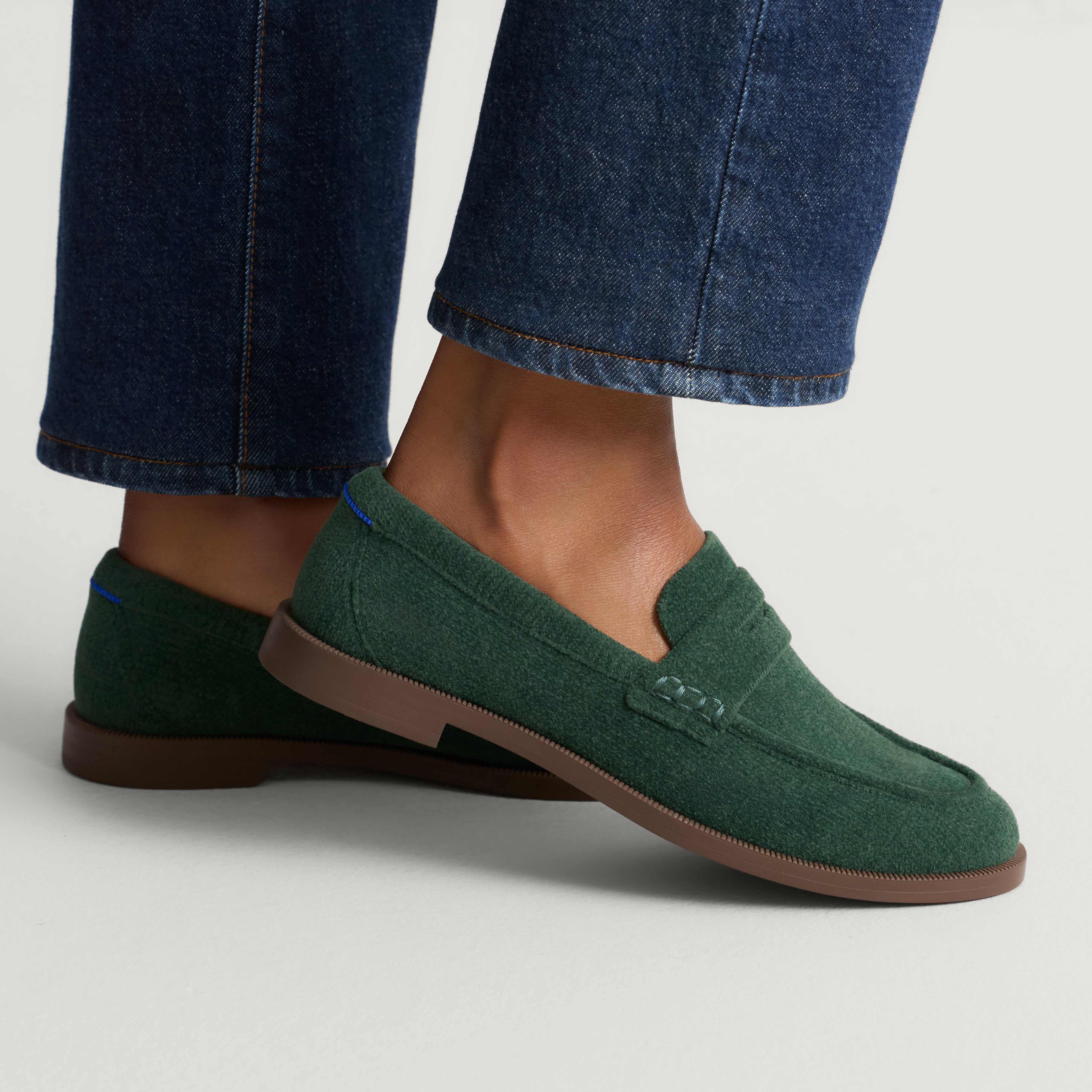 Rothy's The Penny Loafer mocassini donna Woodland verde bosco