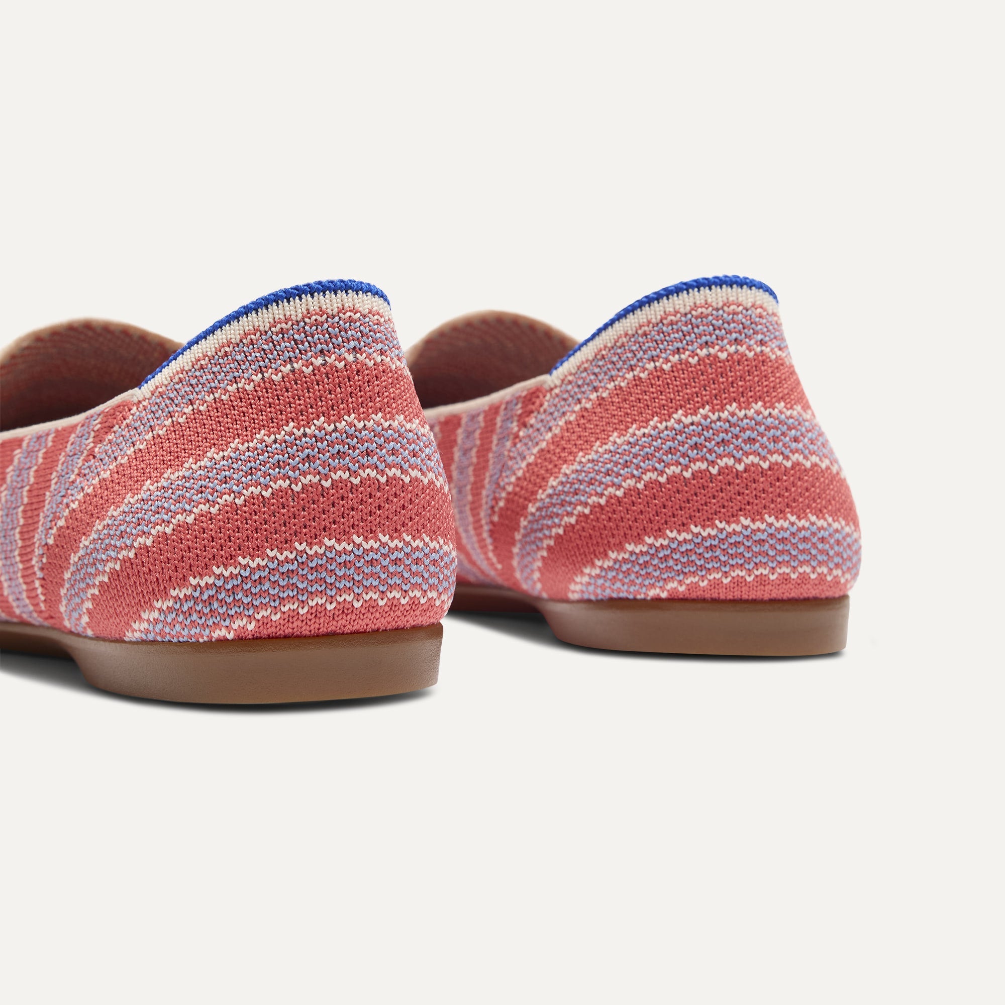 Rothy's The Daily Loafer mocassini donna Sunkiss Stripe corallo