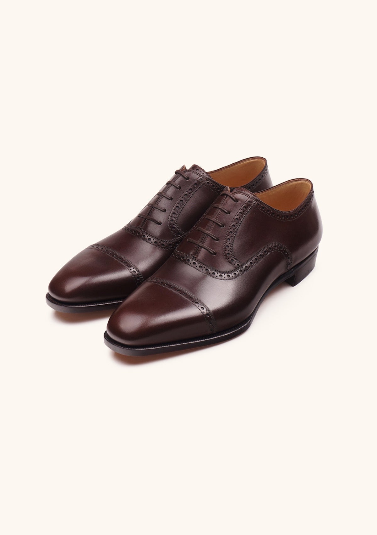 Stefano Bemer Oxfords E6620 oxford uomo vitello testa moro 43