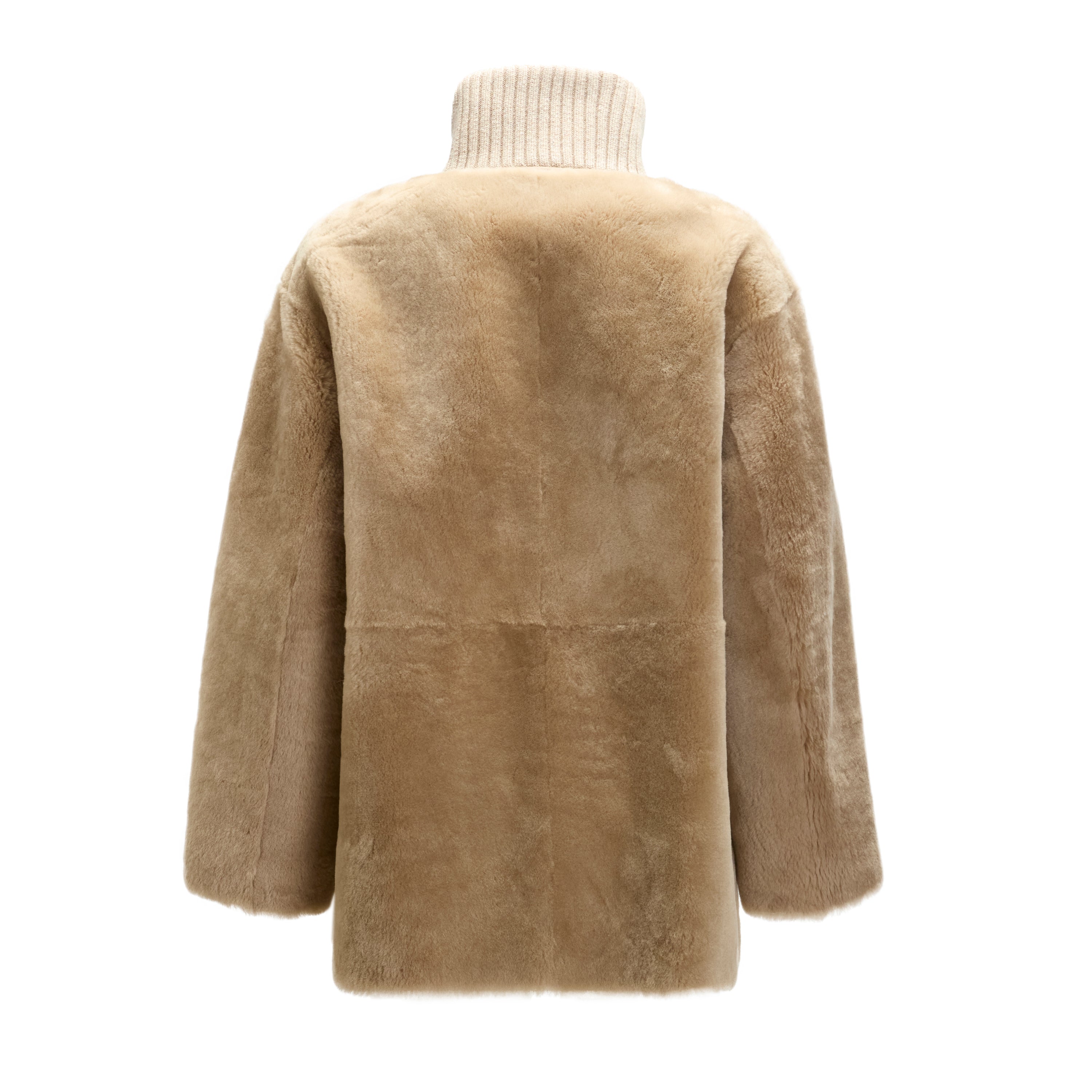 F.lli Rossetti Cappotto Shearling Reversibile Sabbia 98416