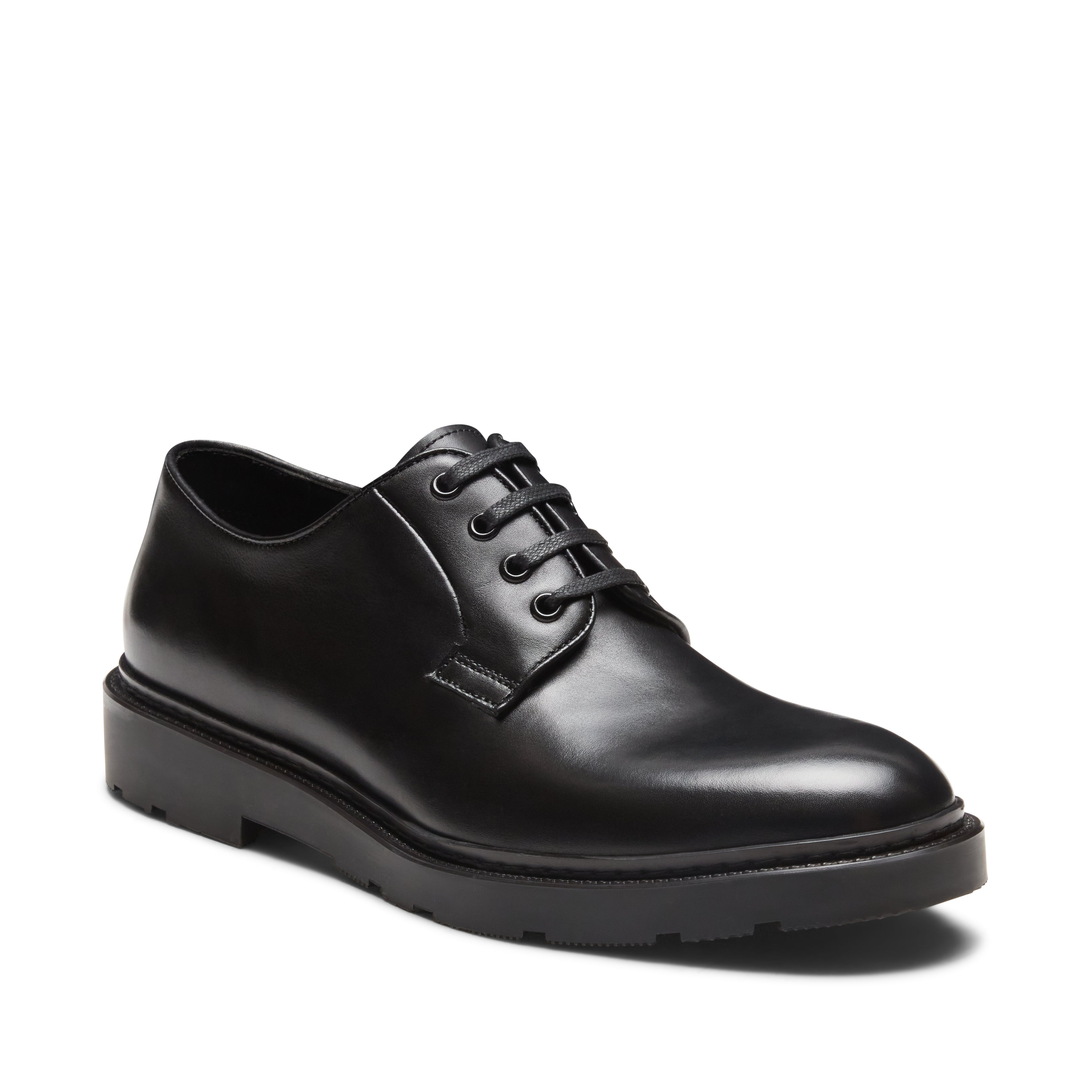 F.lli Rossetti Derby 47208 stringata uomo nero pelle