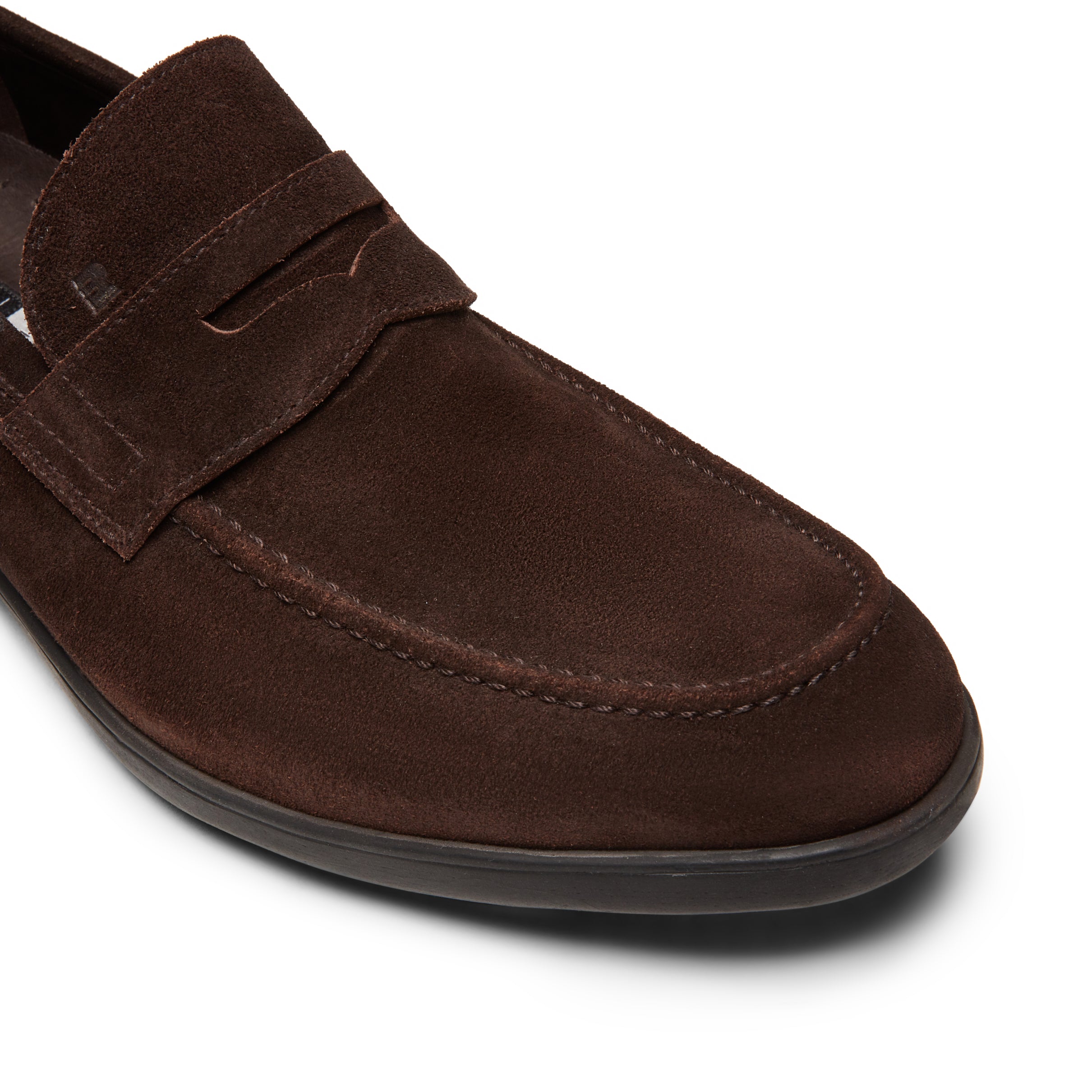 F.lli Rossetti Mocassino 44612 Scamosciato Cacao Idrorepellente