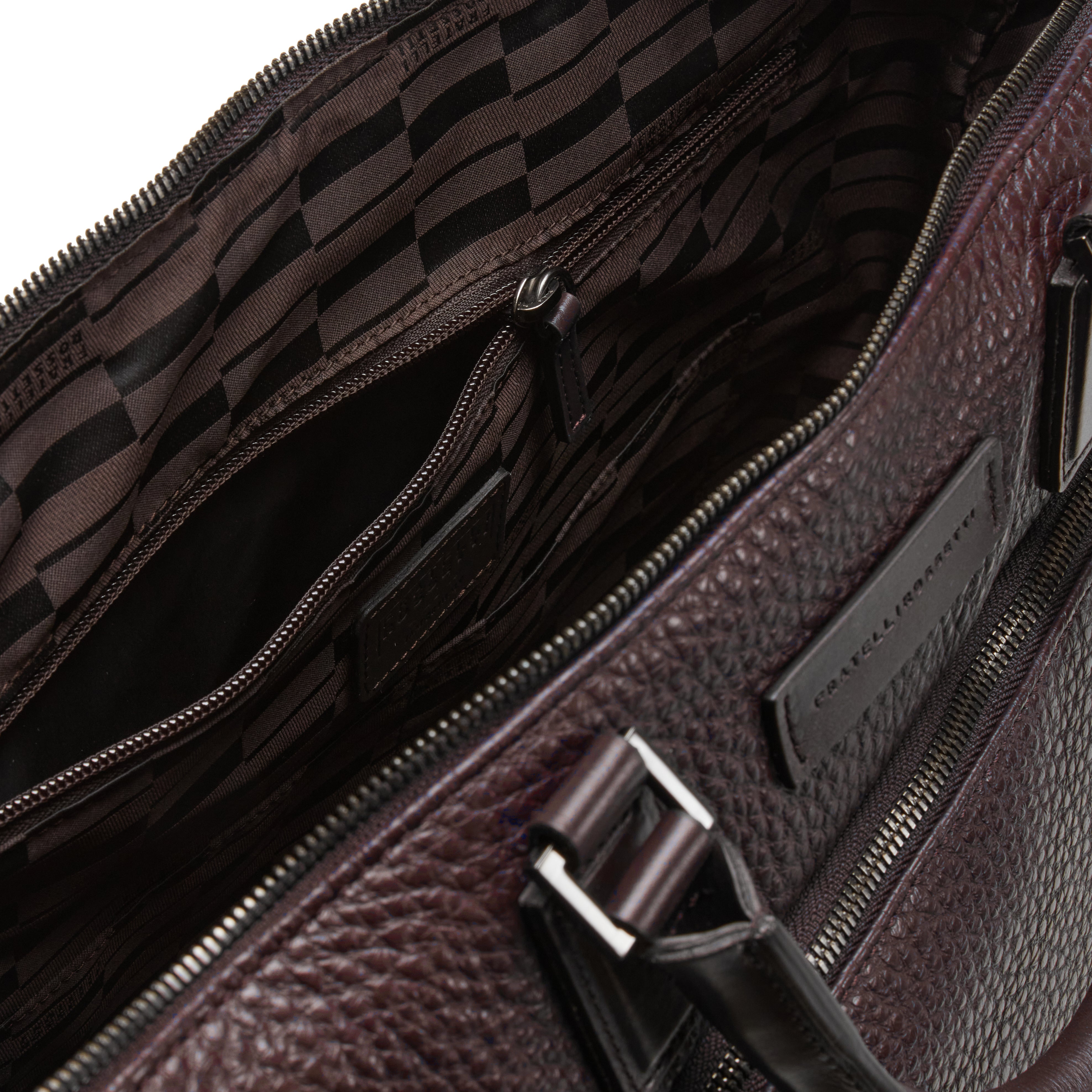 F.lli Rossetti 84840 Business Bag Pelle Nero Unica