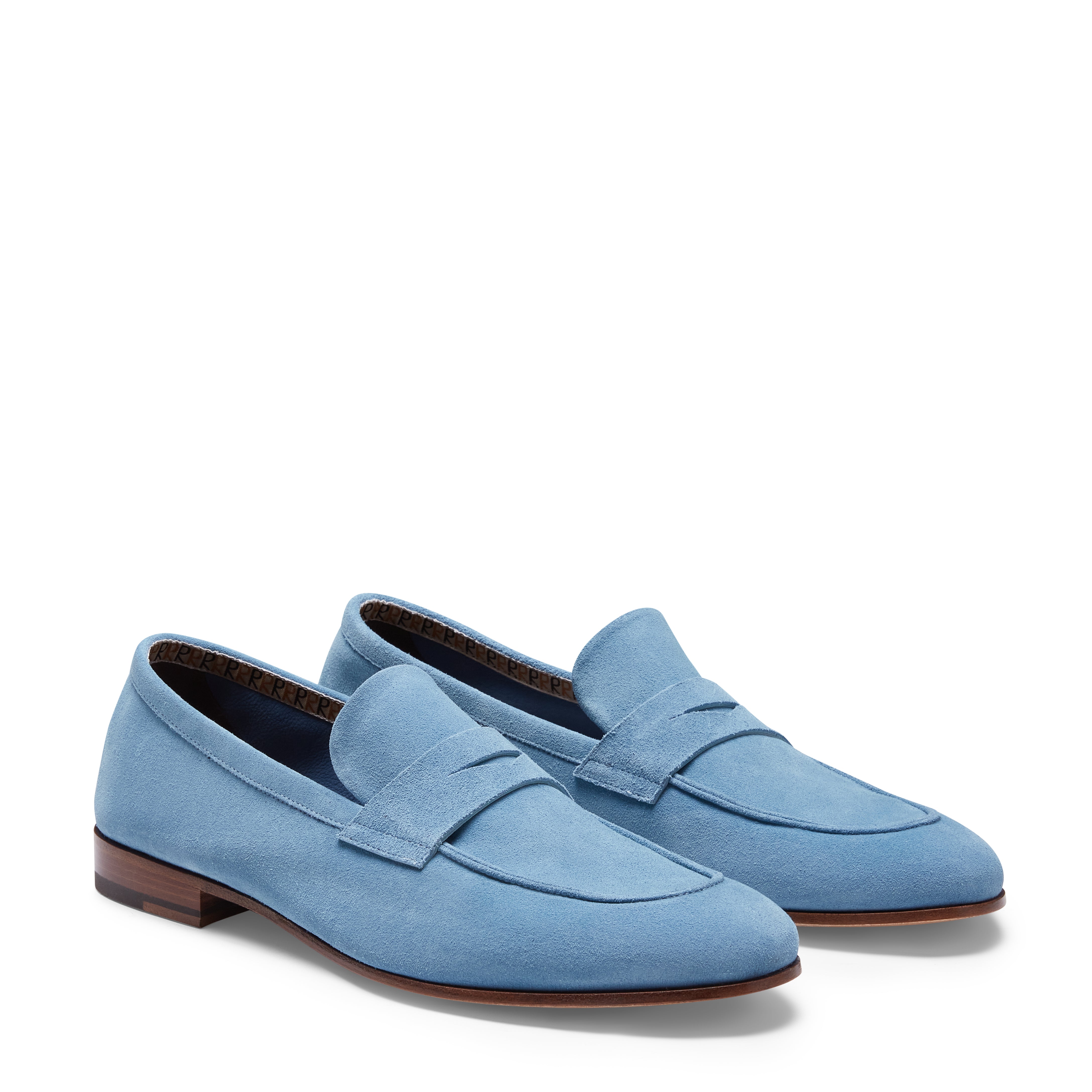 F.lli Rossetti Estate 51870 Mocassino Uomo Ceruleo Suede