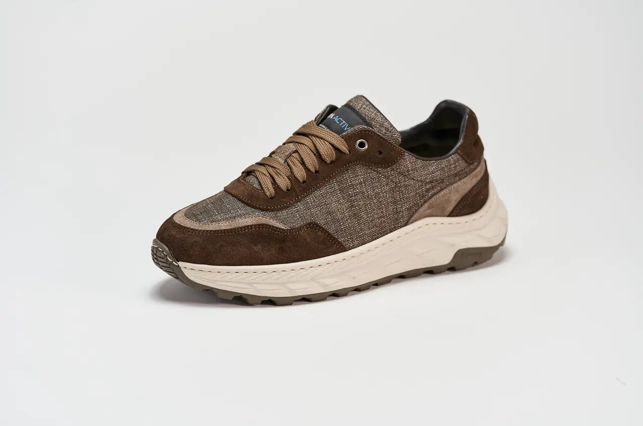 Sandro Barbera Wooly Runix Sneaker lana marrone EU 40