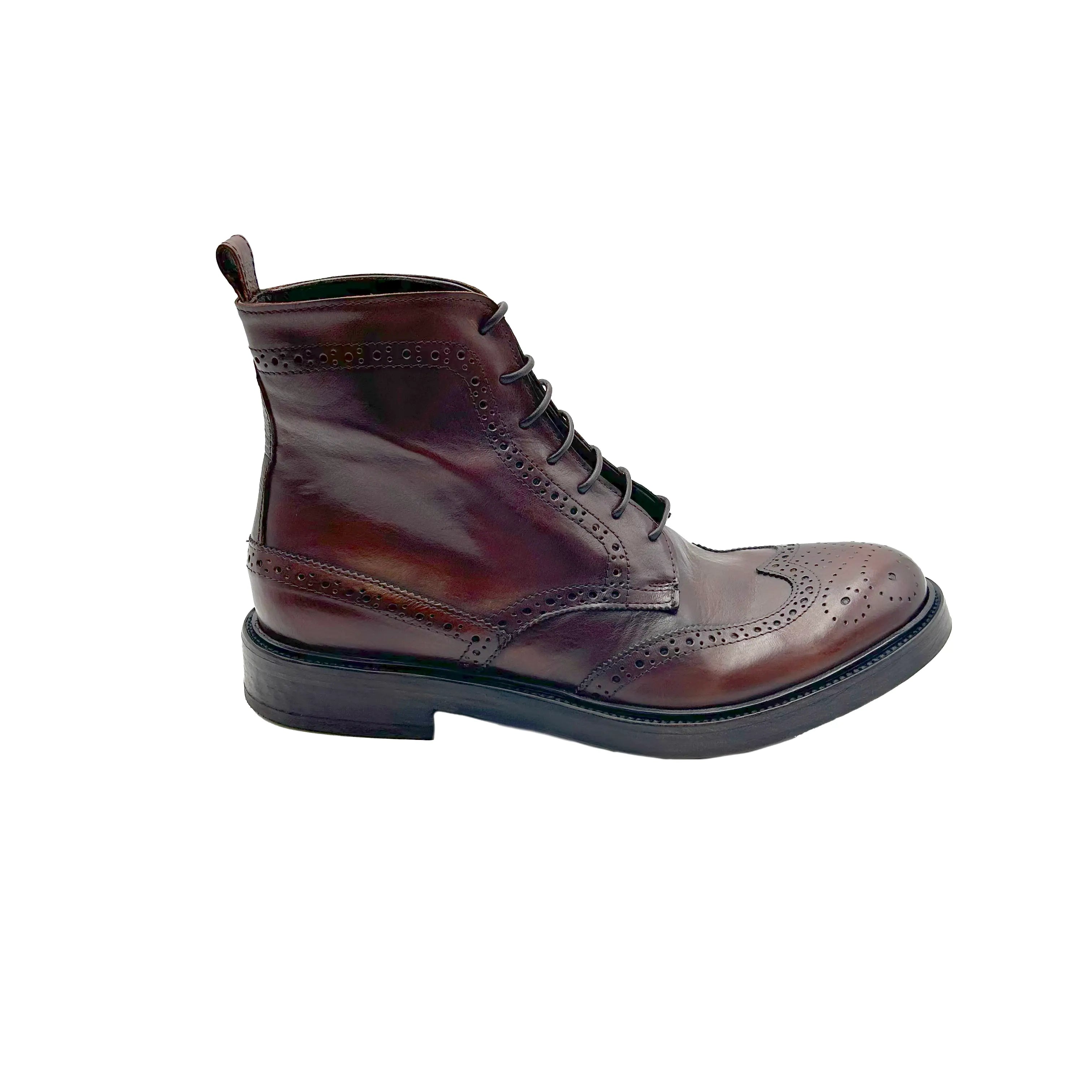 Sandro Barbera Stone Wax 34209 stivaletto uomo cuoio pelle
