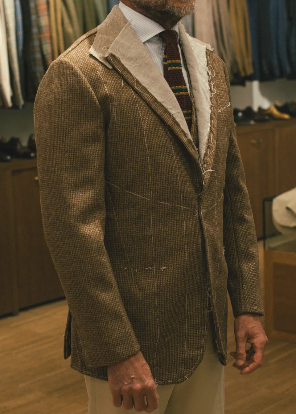 Stefano Bemer Bespoke abito sartoriale su misura uomo