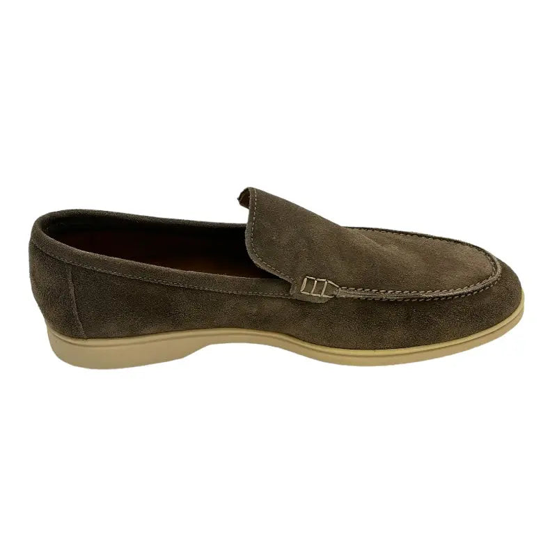 Sandro Barbera Stringate Uomo 5780 Loafer Moro Camoscio