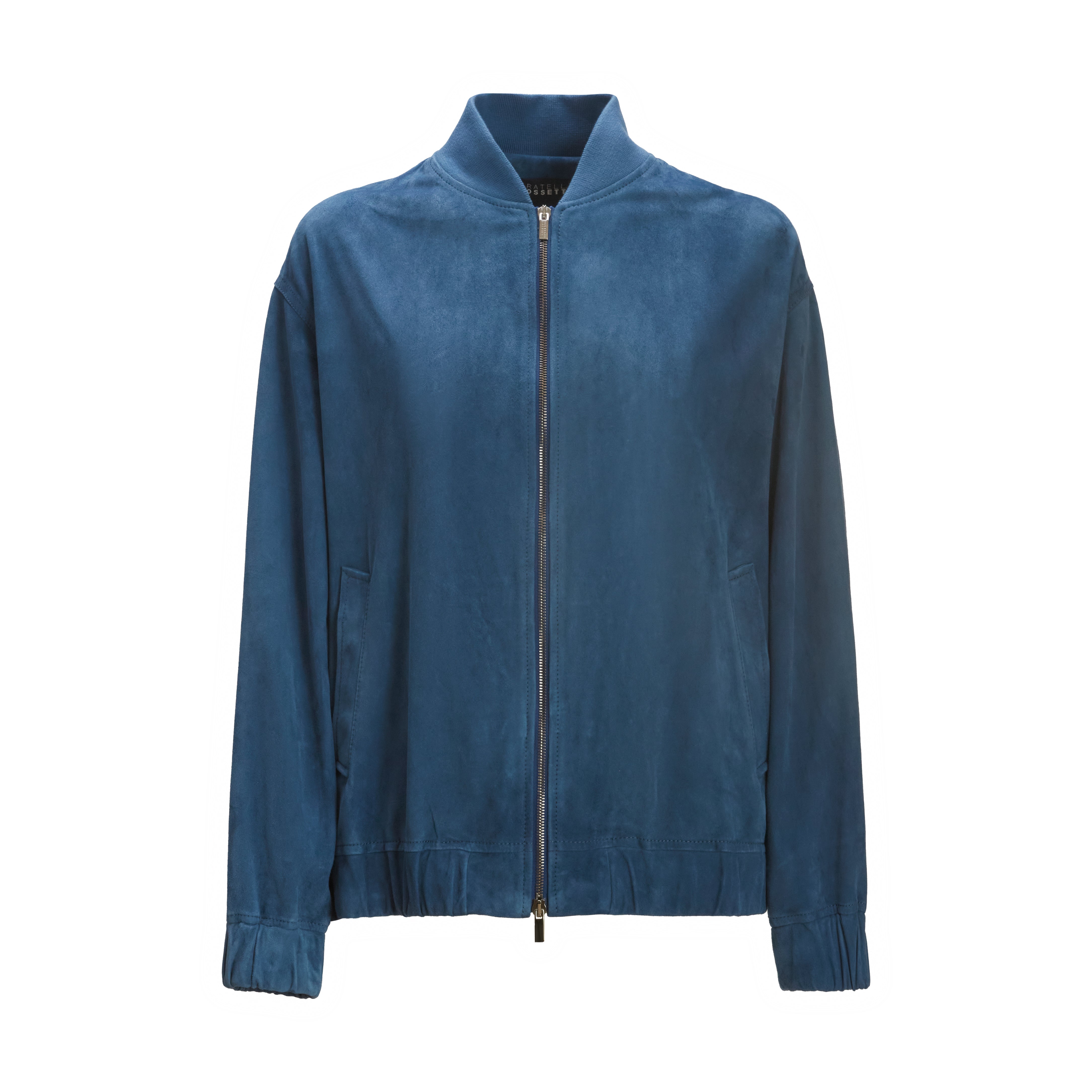 F.lli Rossetti 98405 giubbino donna Blue China in suede