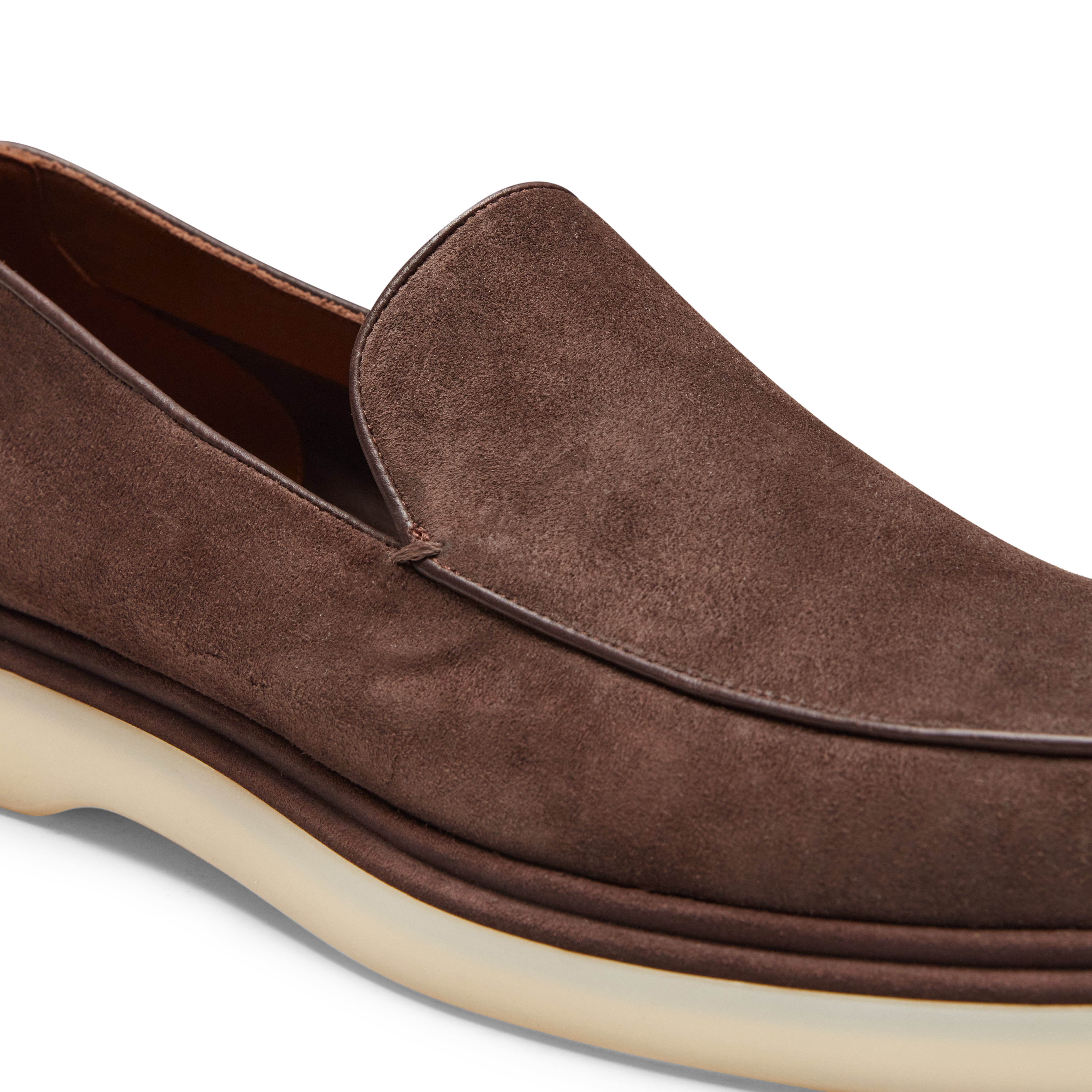 F.lli Rossetti 14499 mocassino suede marrone uomo