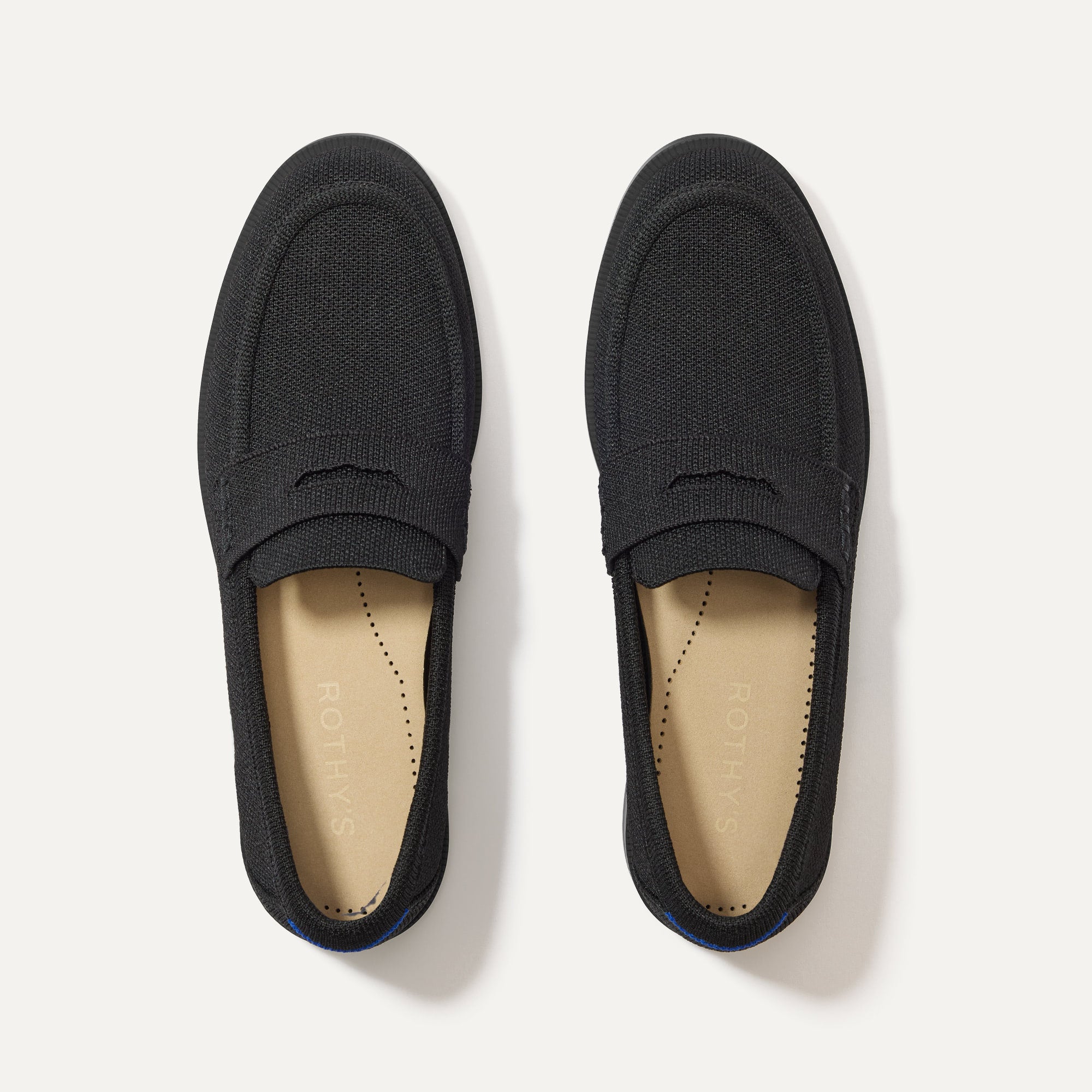 Rothy's The Penny Loafer mocassini donna Black nero classico