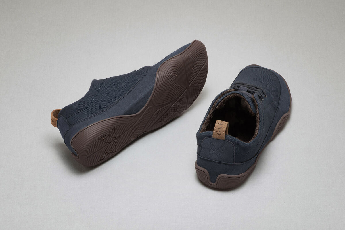 Wildling Shoes Risaik blueberry scarpe basse blu lana