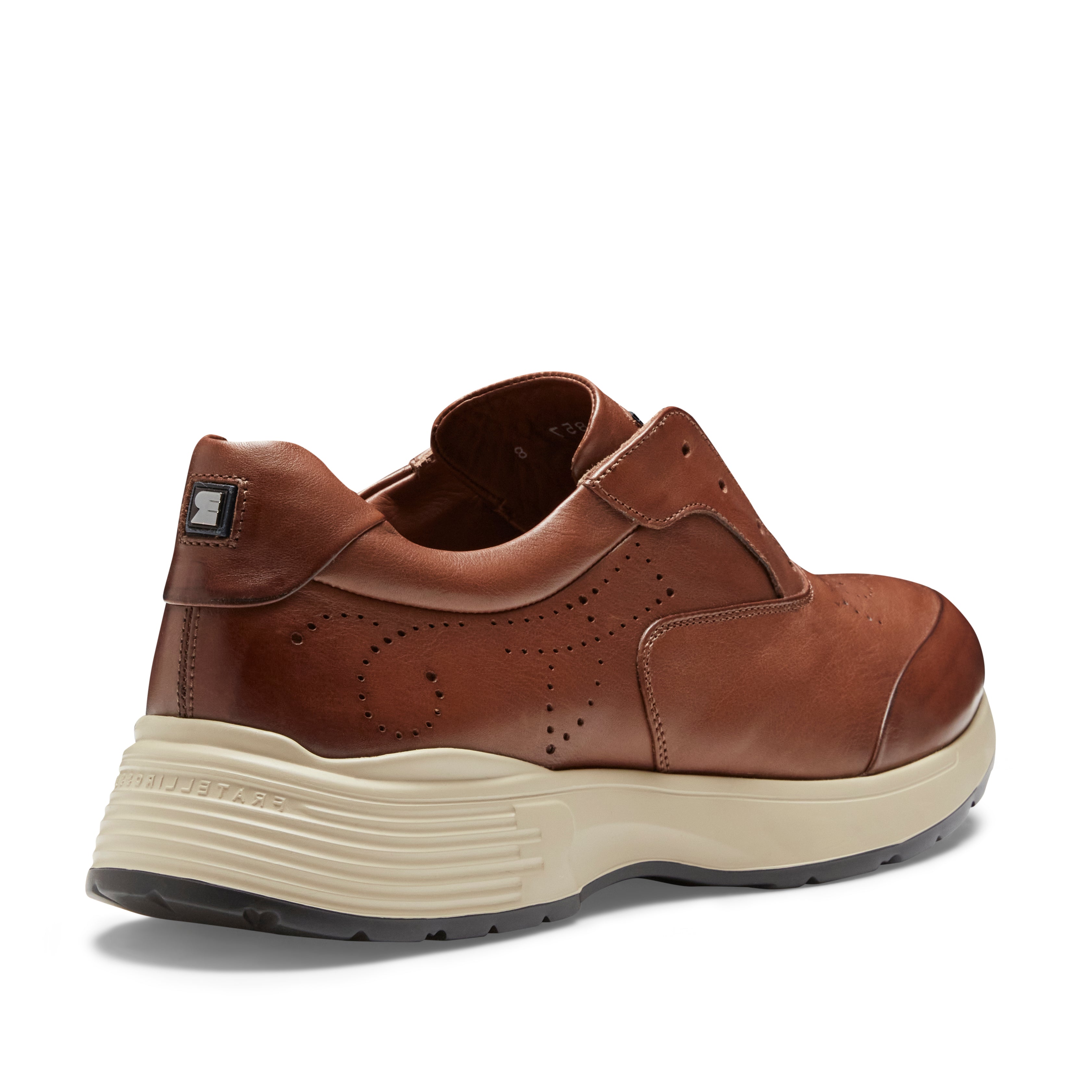 F.lli Rossetti Sneakers 47551 sneaker uomo mandorla pelle