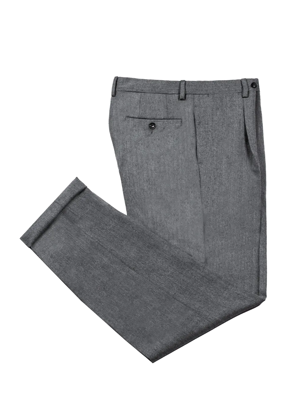Stefano Bemer Trousers SV3051 Pantaloni Lana Grigio Chiaro