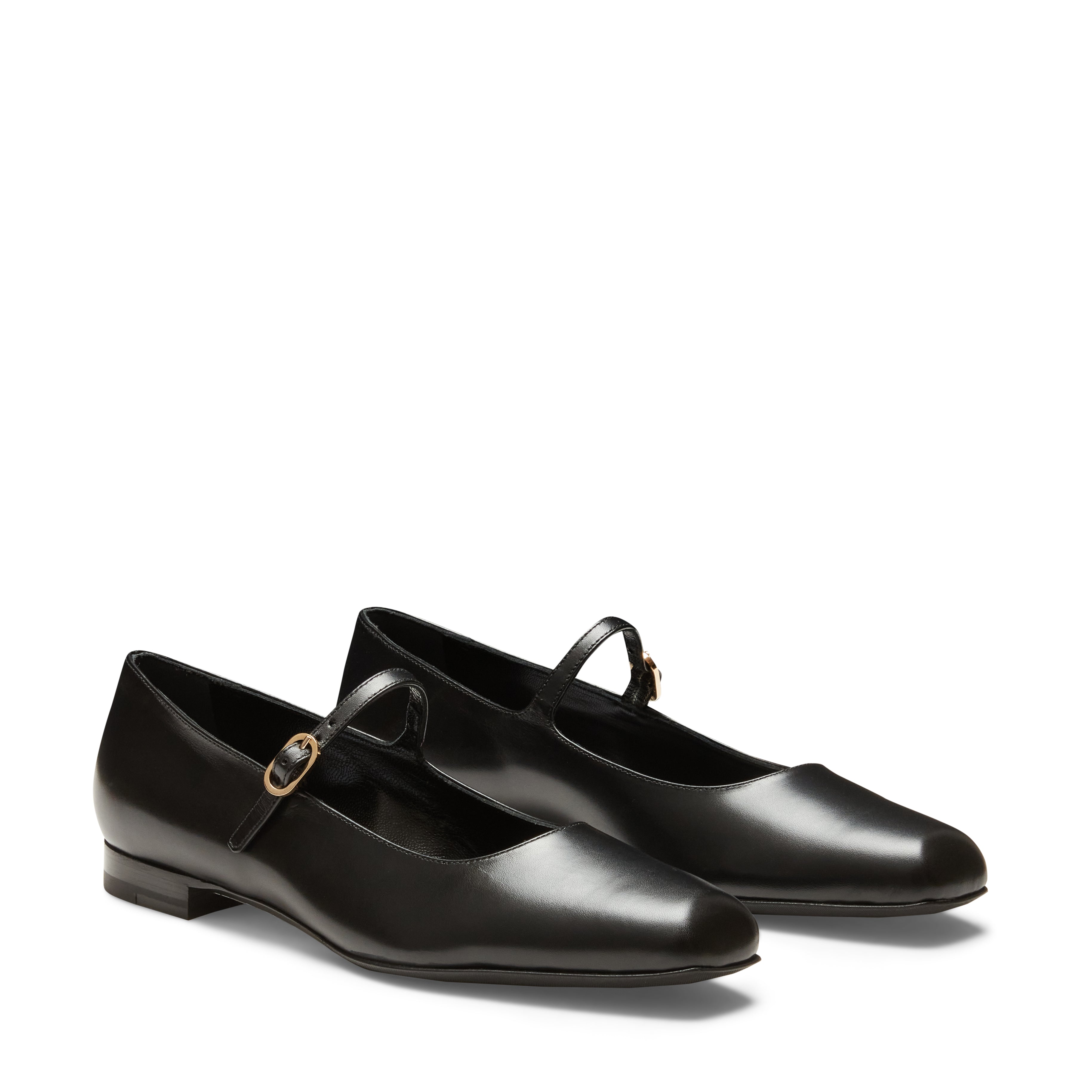 F.lli Rossetti 68340 Décolleté Donna Nero Tacco Basso Pelle