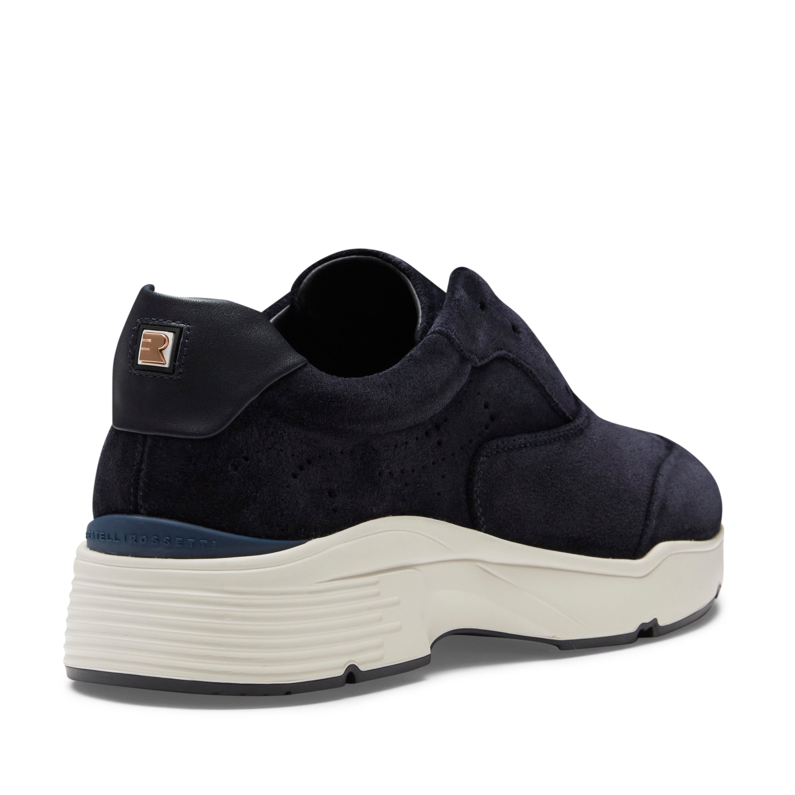 F.lli Rossetti Hobo Running 77284 Sneaker Donna Navy Pelle Suede