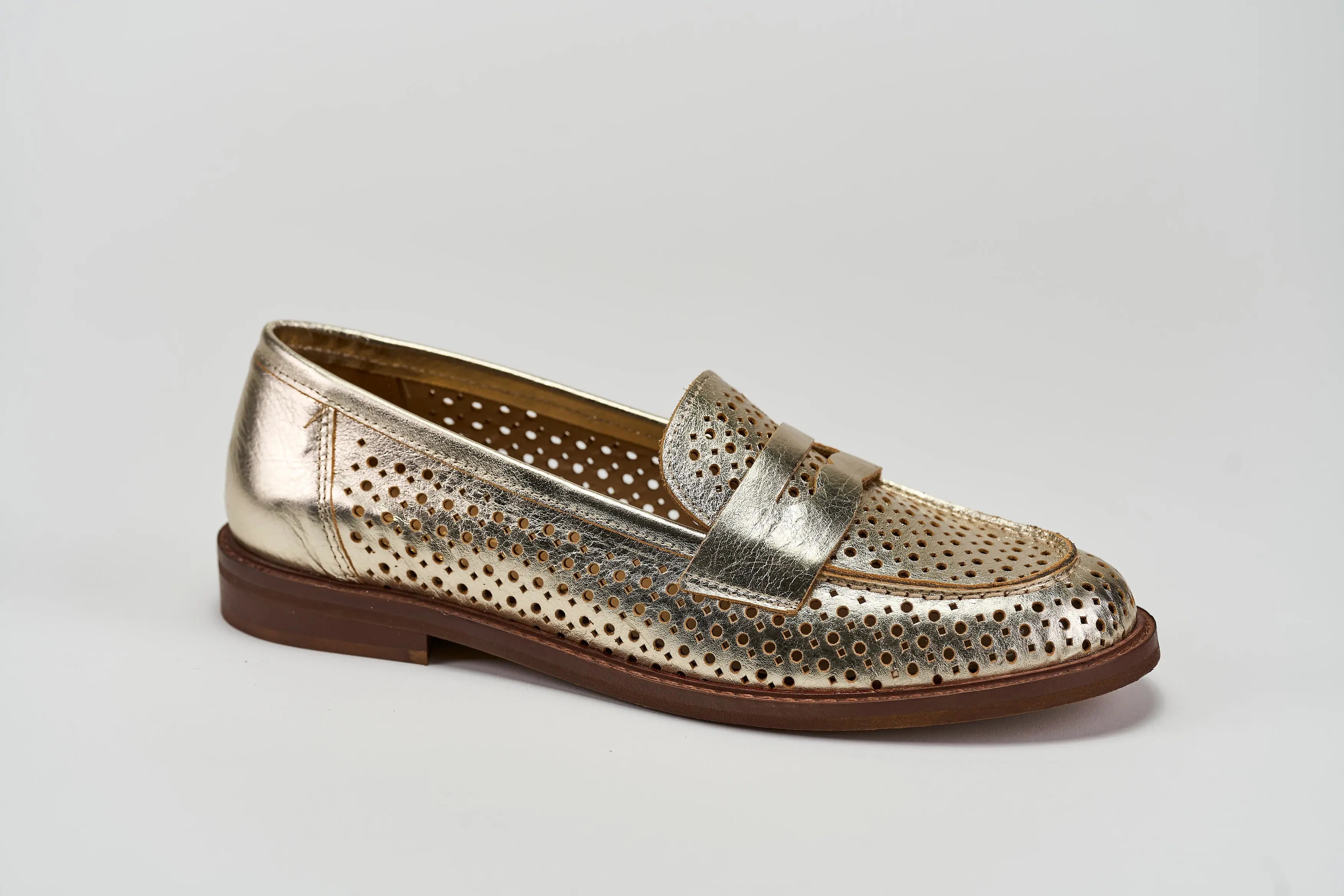 Sandro Barbera & Figli 327-01 penny donna platino traforata