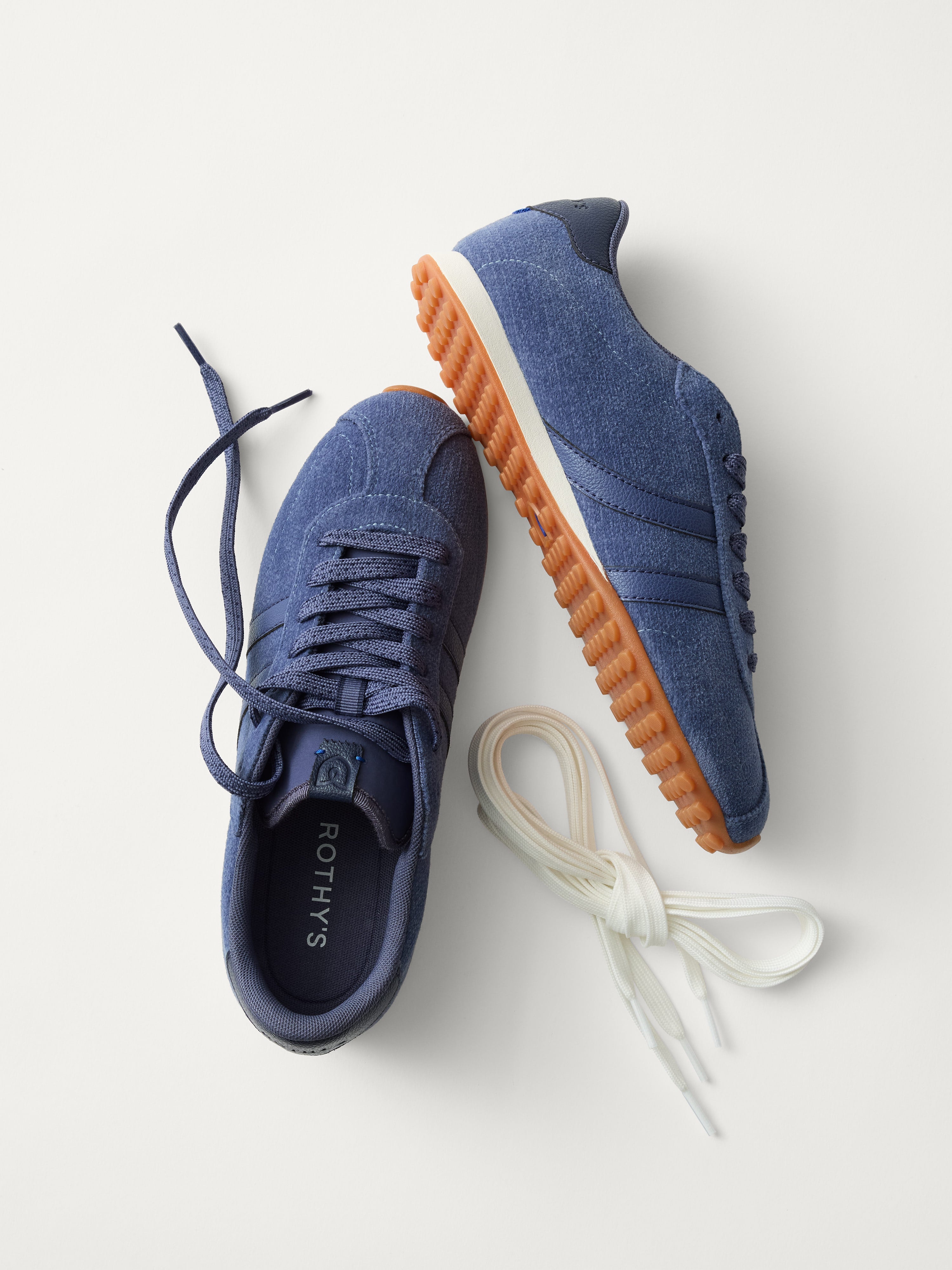 Rothy's The Ivy Sneaker sneakers donna ReVelvet Overcast blu