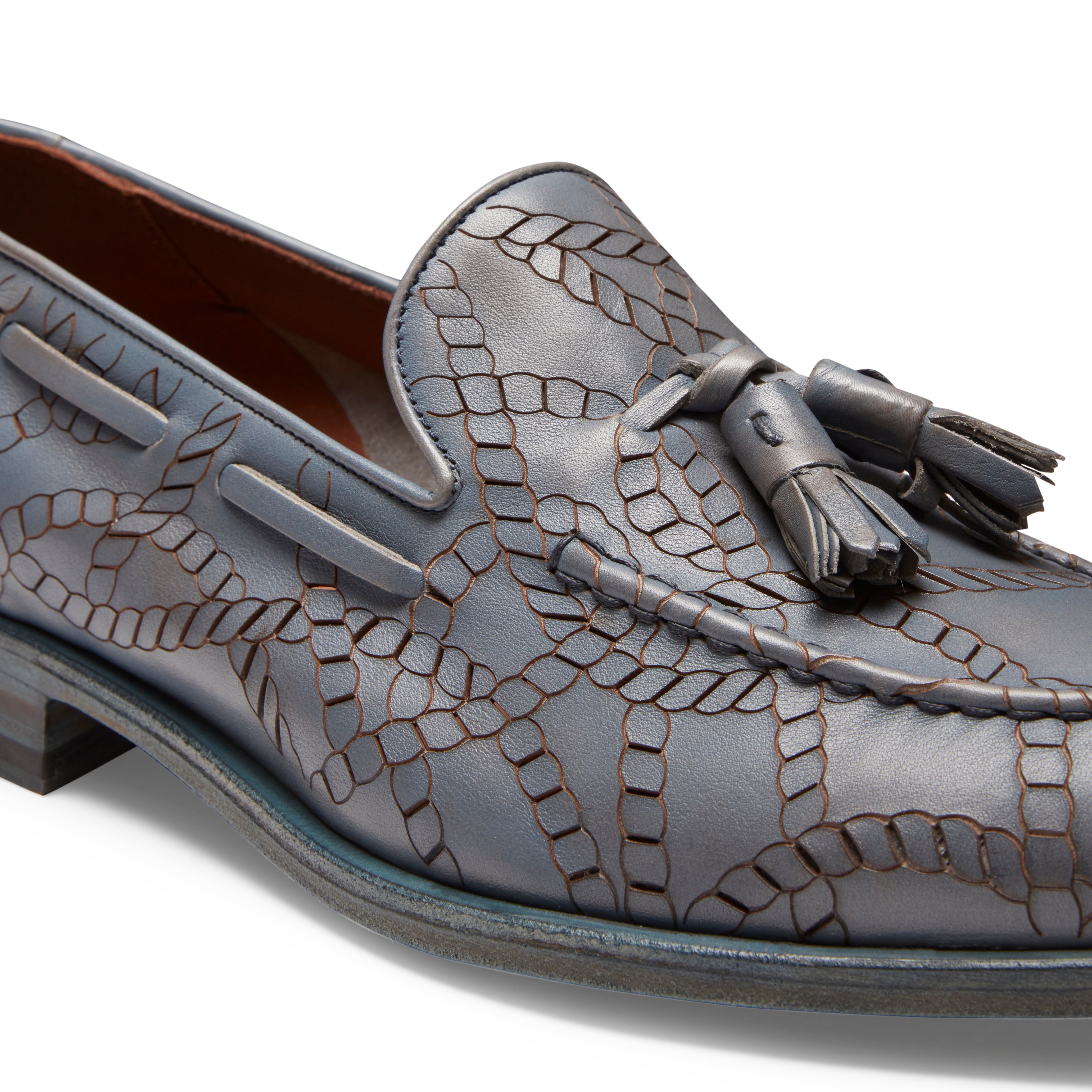 F.lli Rossetti Brera 15161 mocassino uomo jeans pelle
