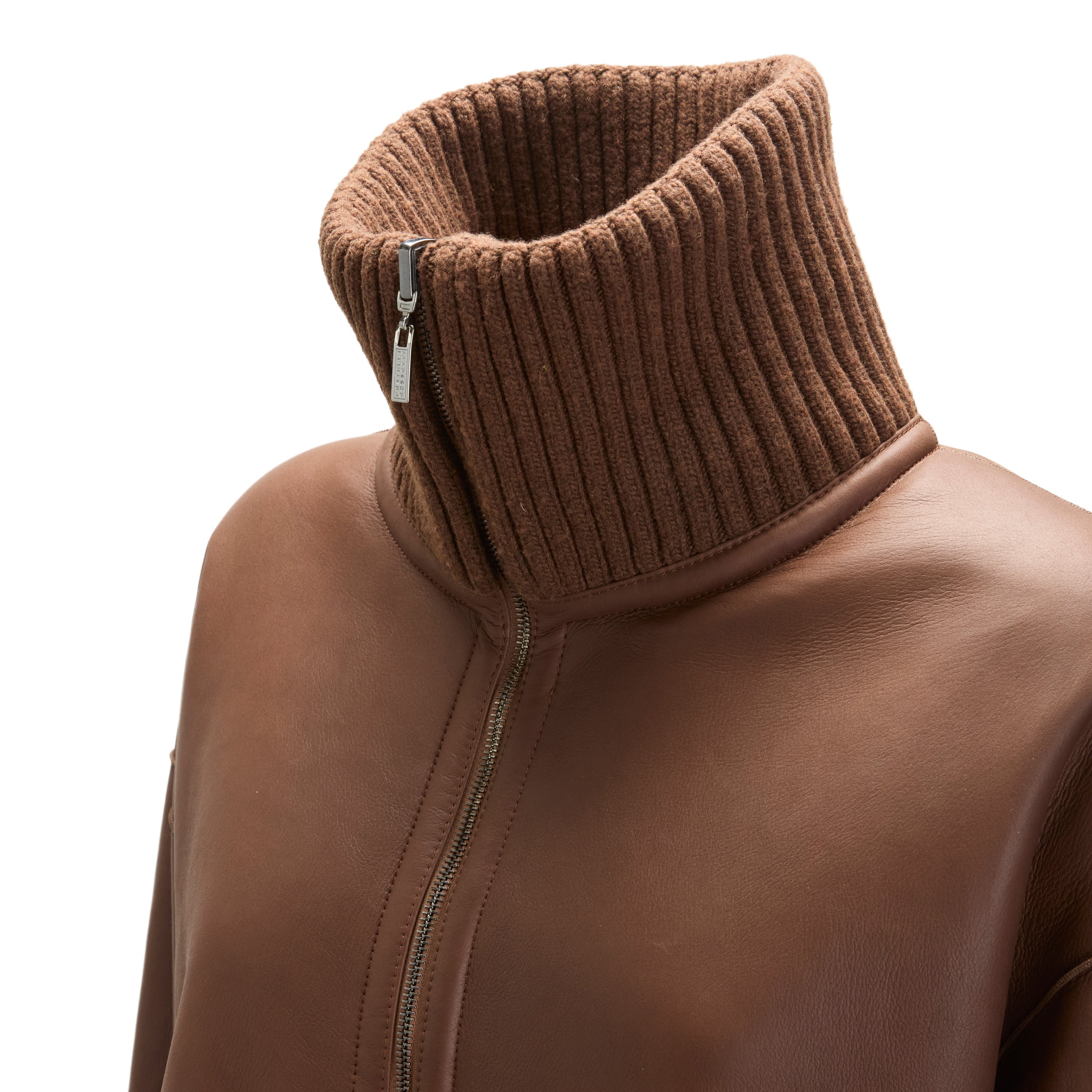 F.lli Rossetti 98417 Cappotto Shearling Reversibile Marrone