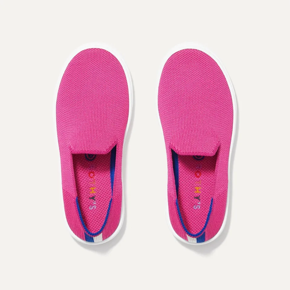 Rothy's The Kids Sneaker sneakers bambino rosa Bubblegum