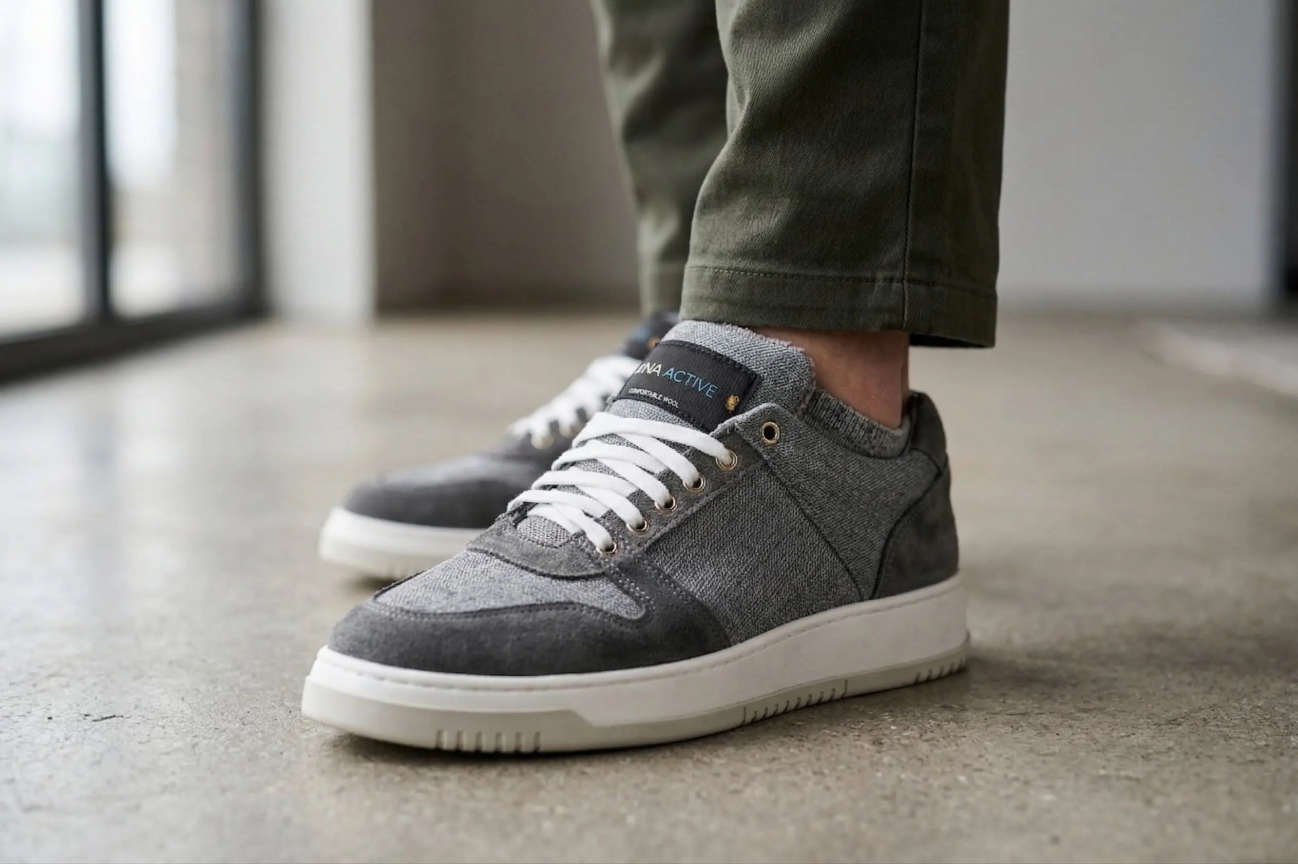 Sandro Barbera Wooly Hoody Stone sneaker stone lana merino